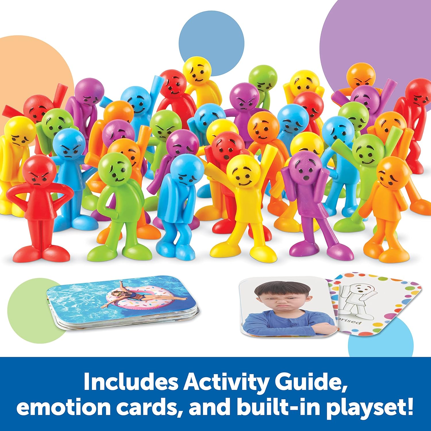 Learning Resources All About Me Feelings Activity Set - 54 Pieces, Ages 3+ 2