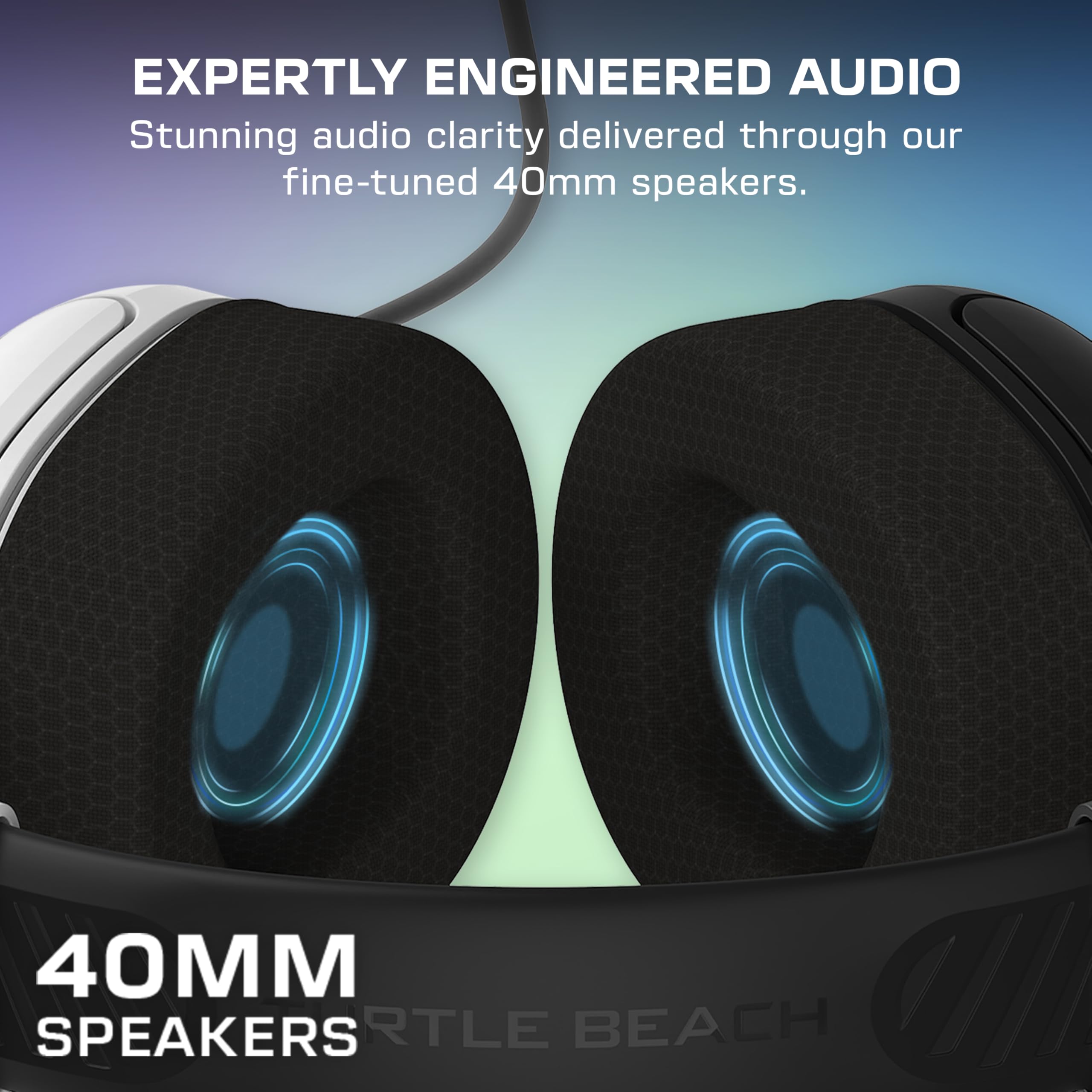 Turtle Beach Airlite Fit Black and White Wired Gaming Headset for Nintendo Switch 2, Switch OLED, Switch Lite 10