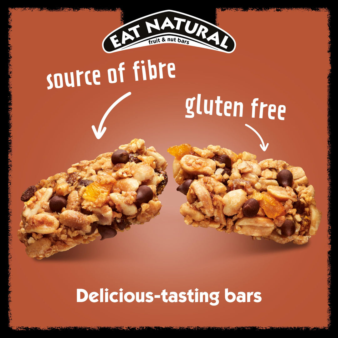 Eat Natural Protein Peanuts, Orange & Dark Chocolate Fruit & Nut Bar (12 x 40g)