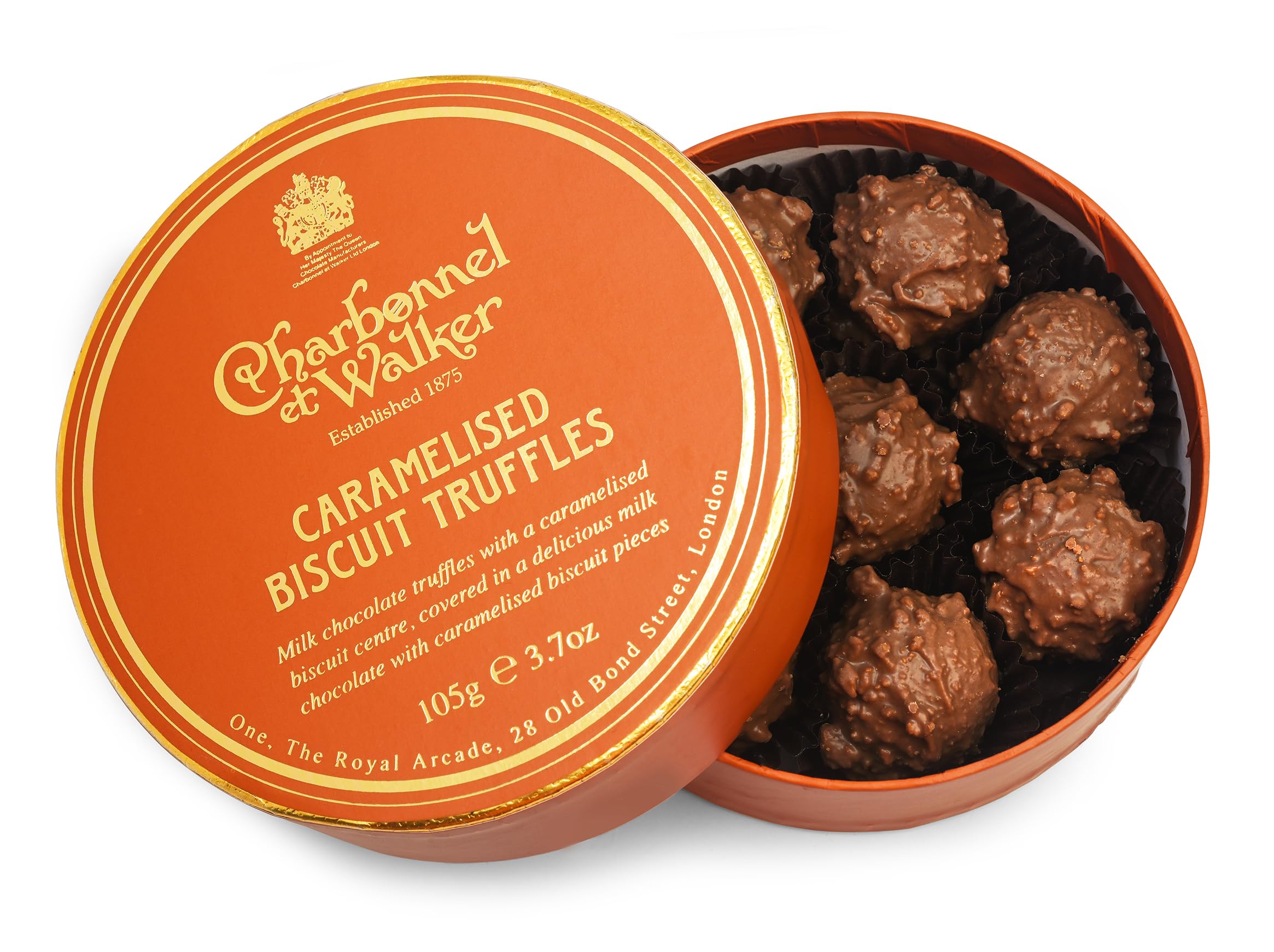 Charbonnel et Walker 105g Caramelised Biscuit Truffles