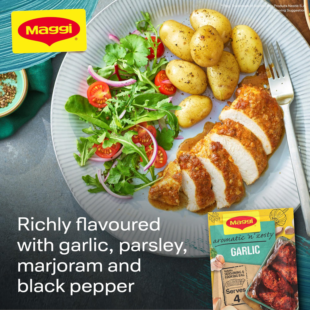 MAGGI - So Juicy Garlic Chicken Recipe Mix (30g Sachet)