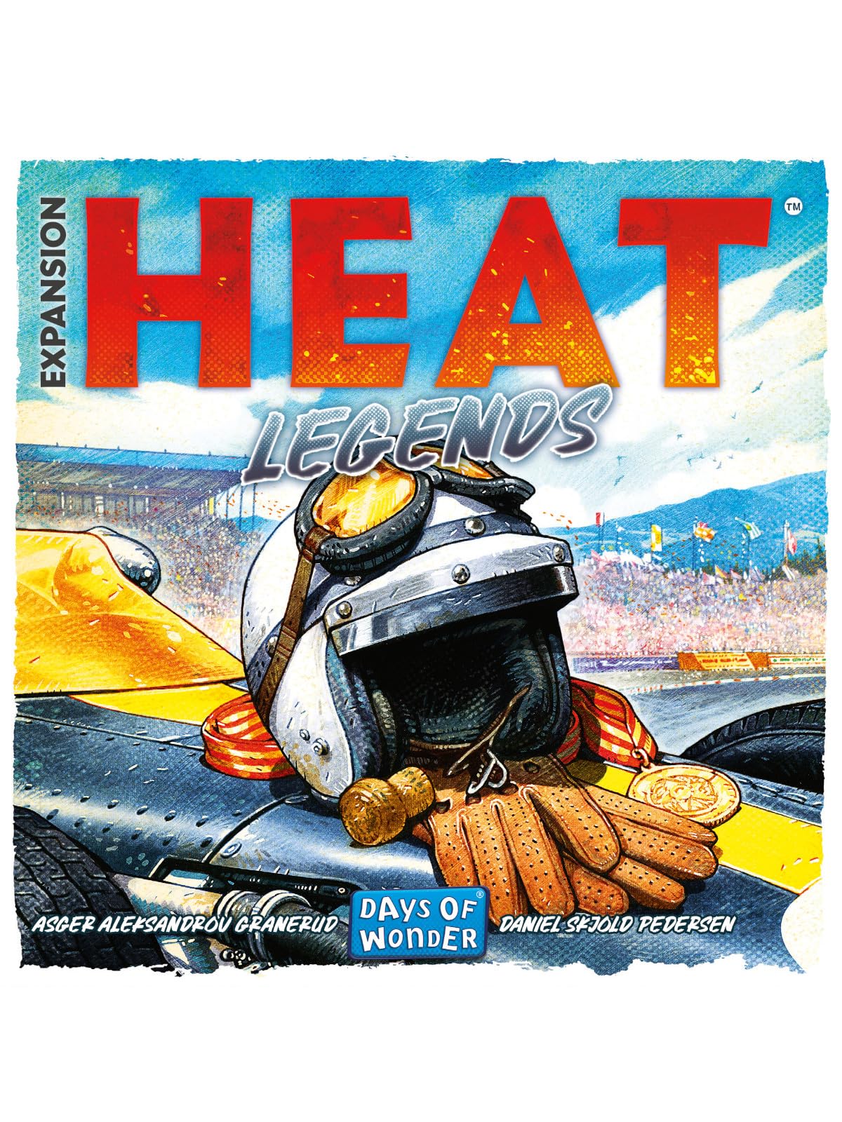 Asmodee Heat: Legends Board Game Expansion | Ages 10+ | 1-6 Players | 60 Min 1