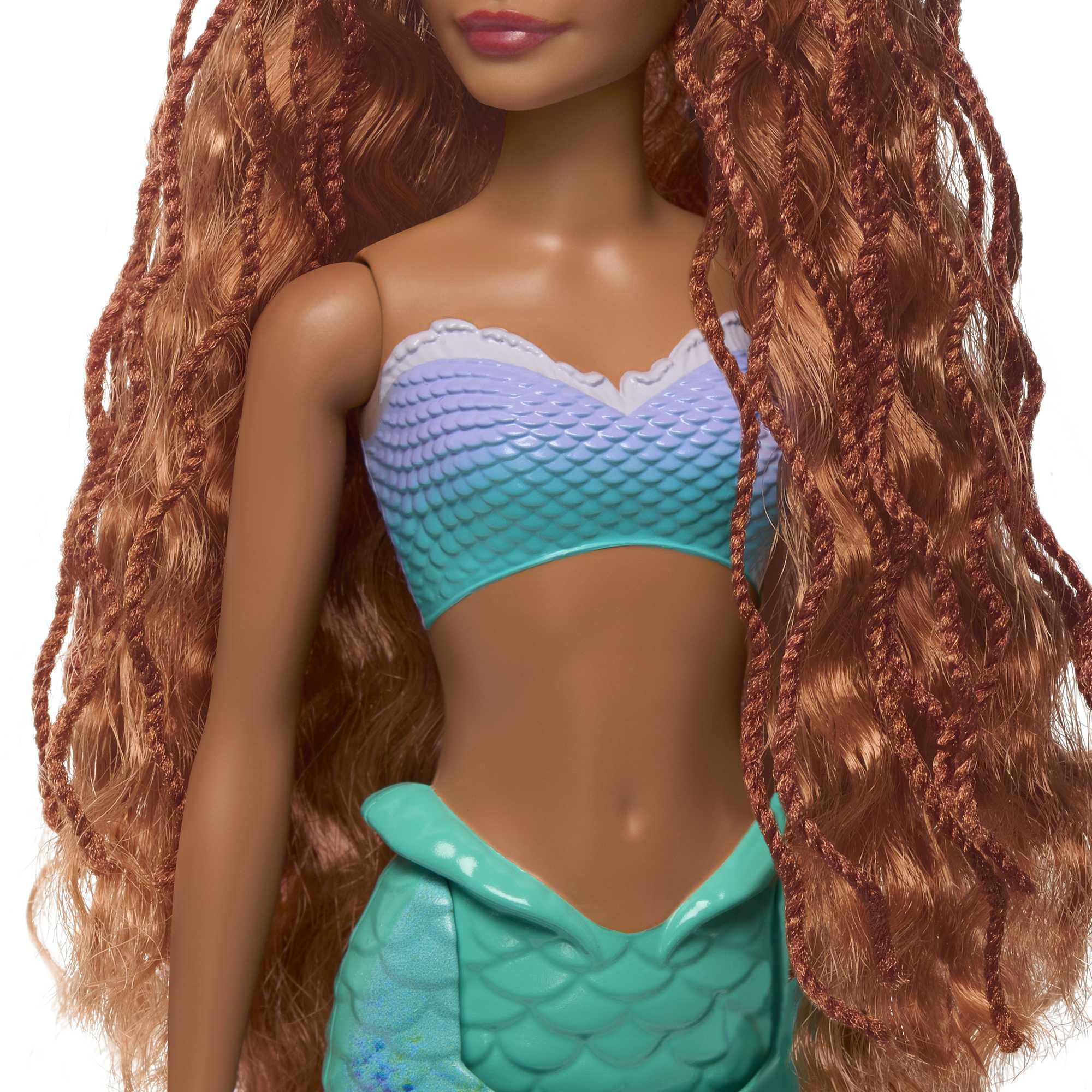 Disney The Little Mermaid Ariel Doll - Posing Mermaid Fashion Doll with Signature Outfit & Glitter Fin 10
