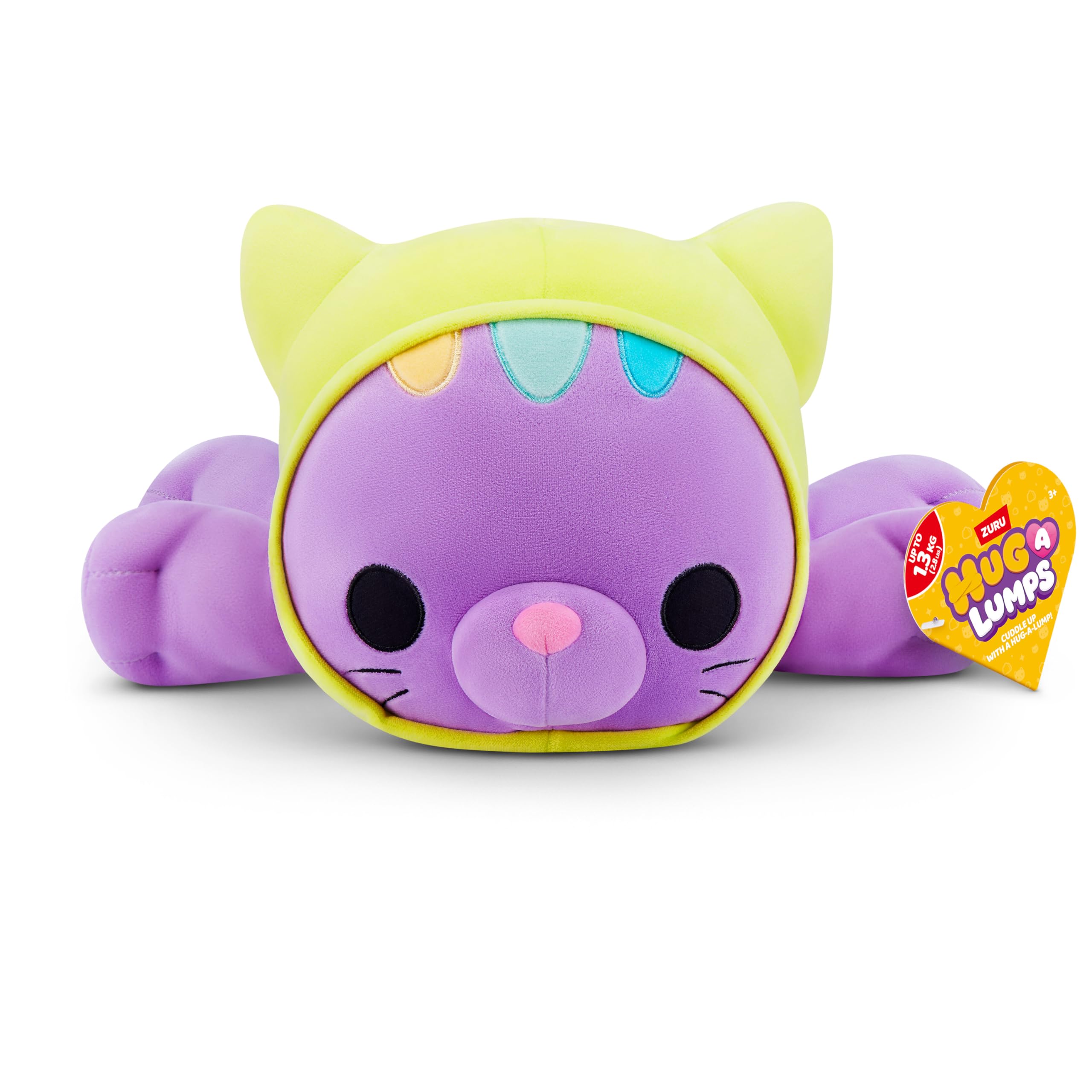 Hug-A-Lumps Charli Kitty Collection Medium Weighted Plush - 1.5kg Comfort | Super-Soft Polyester 1