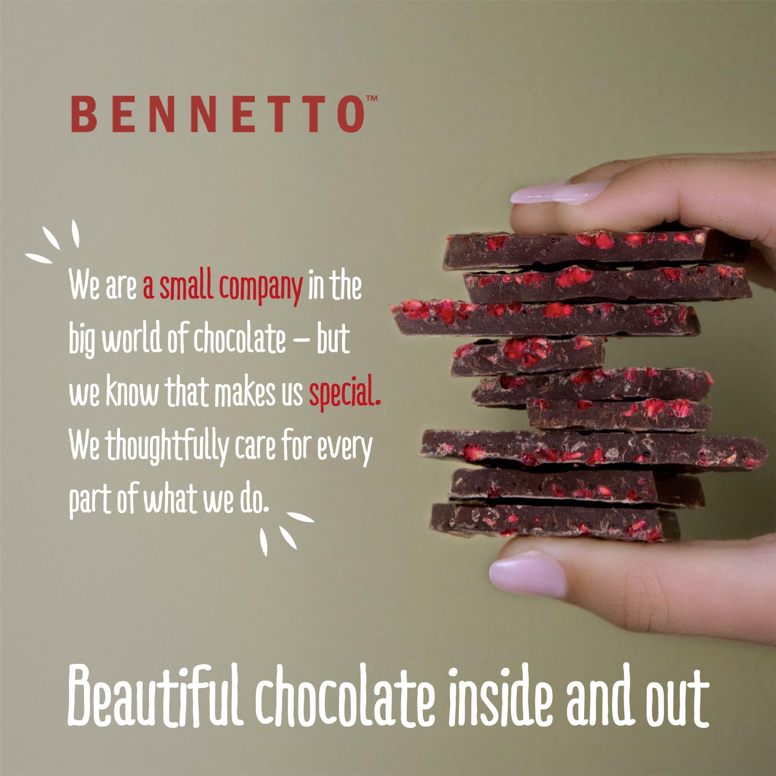 Bennetto 70% Organic Dark Chocolate Bar - Single Origin from Ecuador, Fairtrade, Vegan & Gluten-Free 4