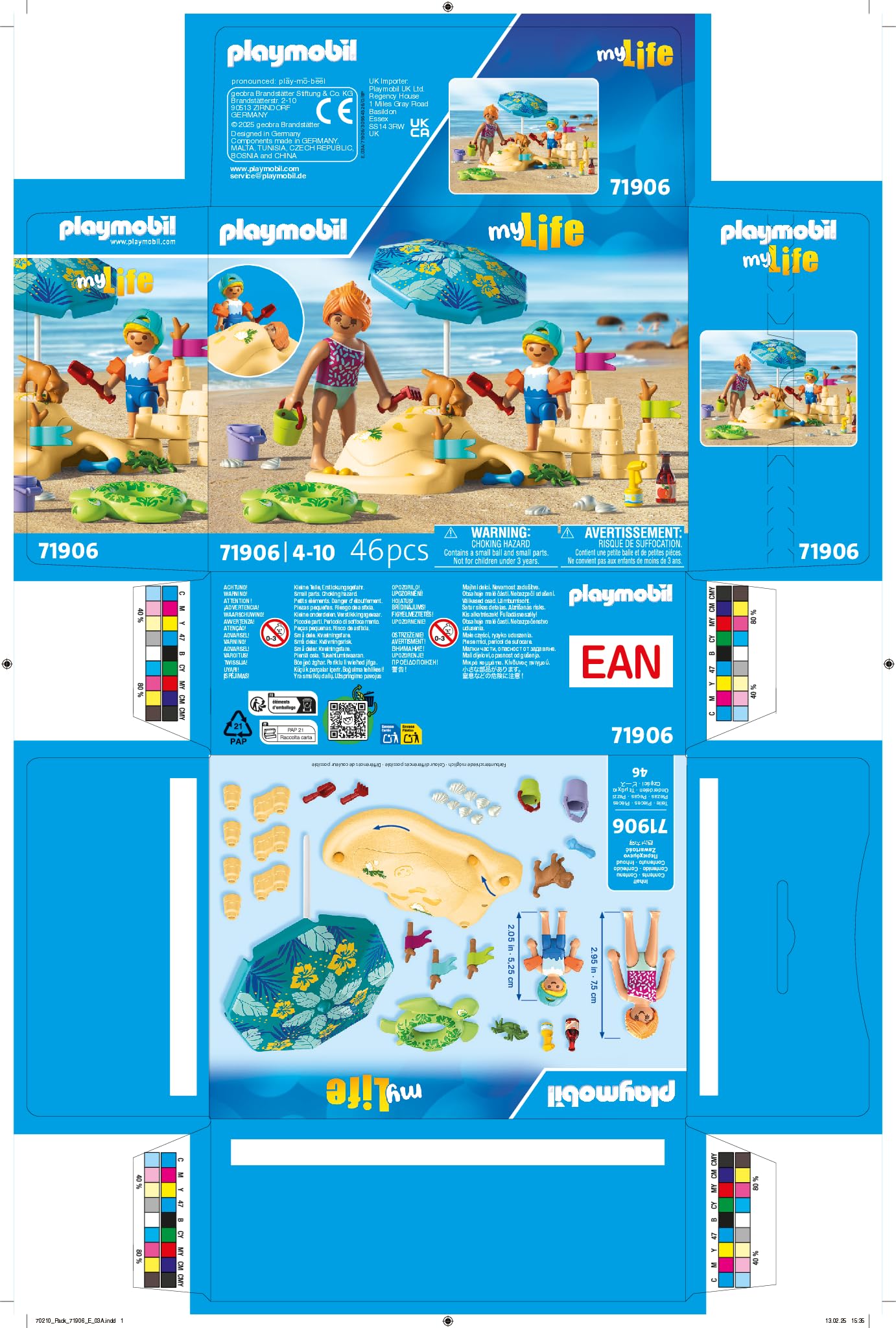 Playmobil Vacation on the Beach Set 71906 | Ages 4+ | Encourages Creativity & Role Play 7