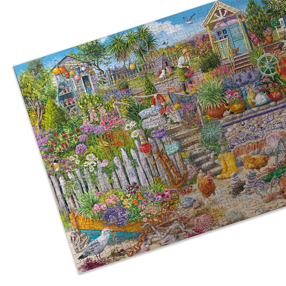 Gibsons Beachcomber's Garden Jigsaw Puzzle - 250 Extra Large Pieces | 48x34cm 9