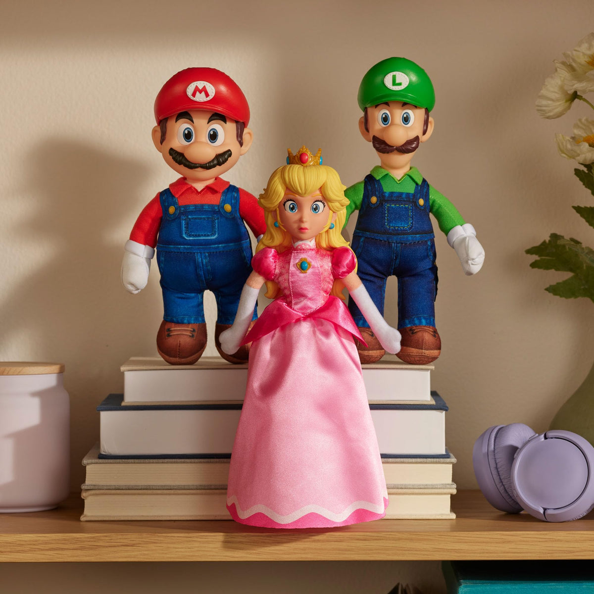 THE SUPER MARIO BROS. MOVIE Super Mario Jumbo Roto Plush - Deluxe Plush with Sculpted Roto Head | Ages 3+ | 165x254x381mm 5