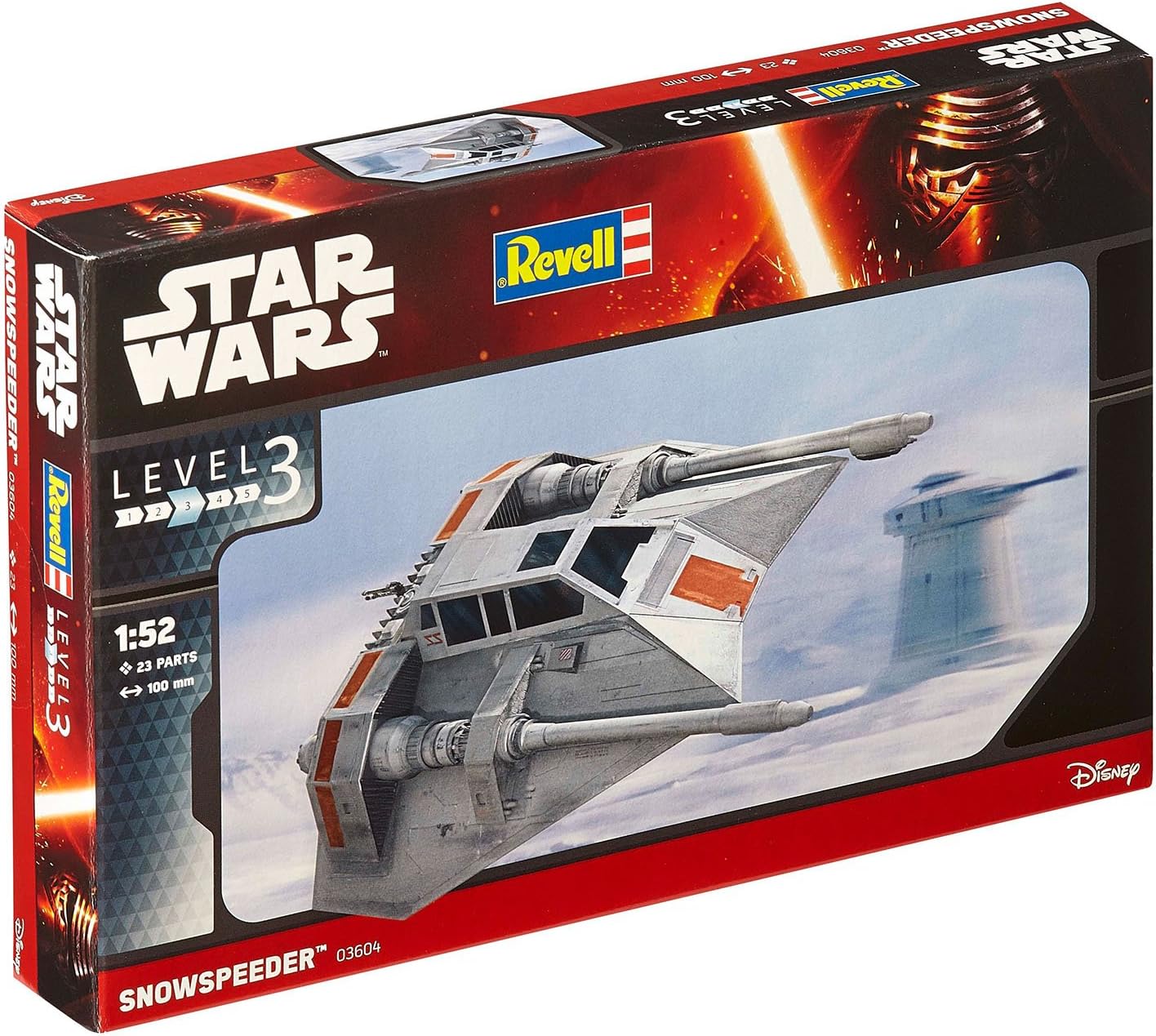 Revell Star Wars Snowspeeder Model Kit - 23-Piece Building Set for Ages 10+ 4