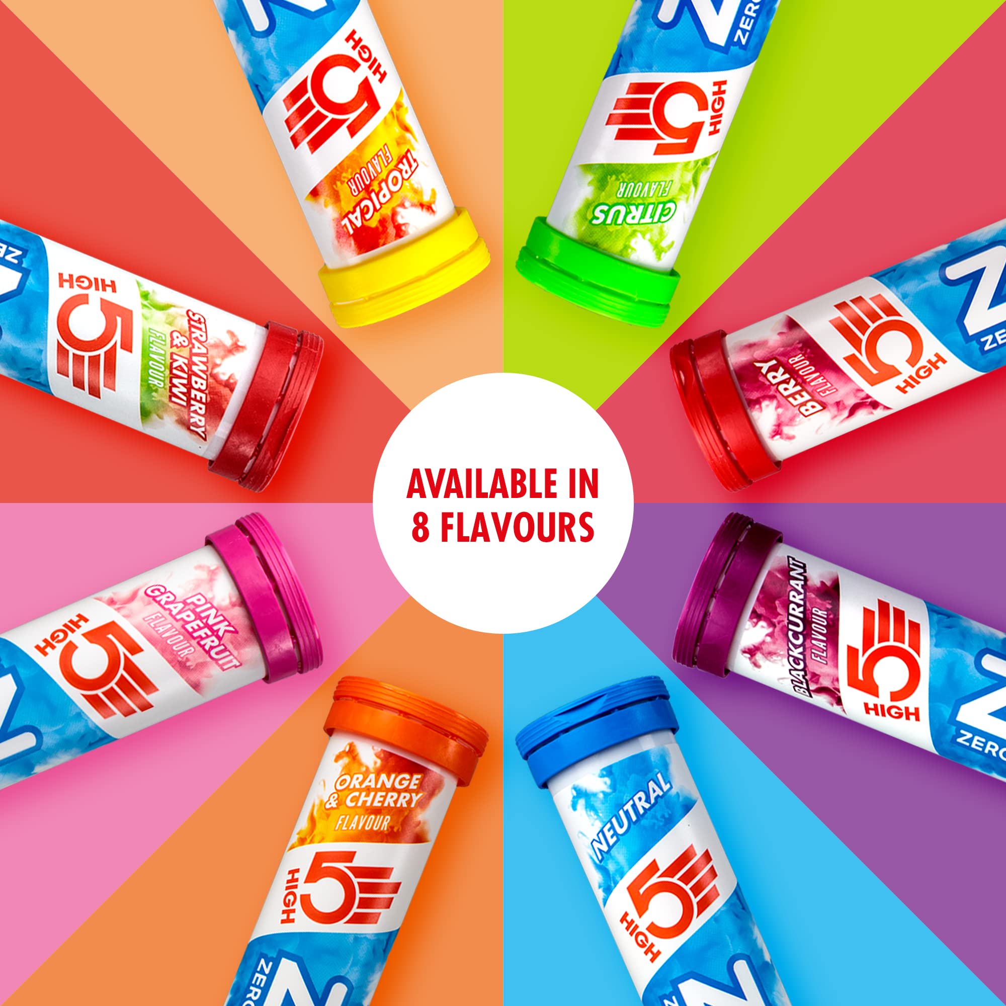HIGH5 ZERO Electrolyte Tablets - Sugar-Free Hydration with Vitamin C | 20 Count Tube 5