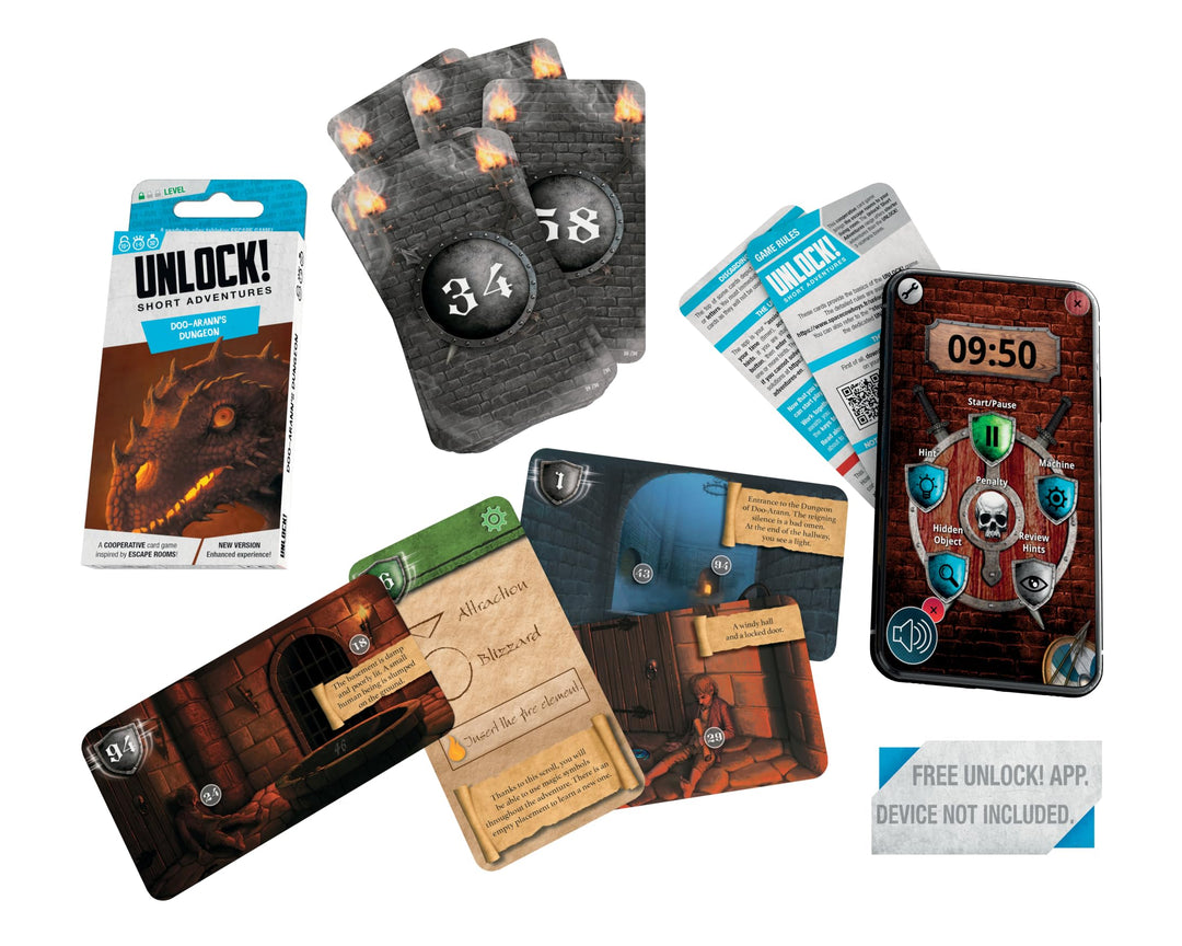 Space Cowboys Unlock! Short 4 - Doo-Arann's Dungeon Card Game