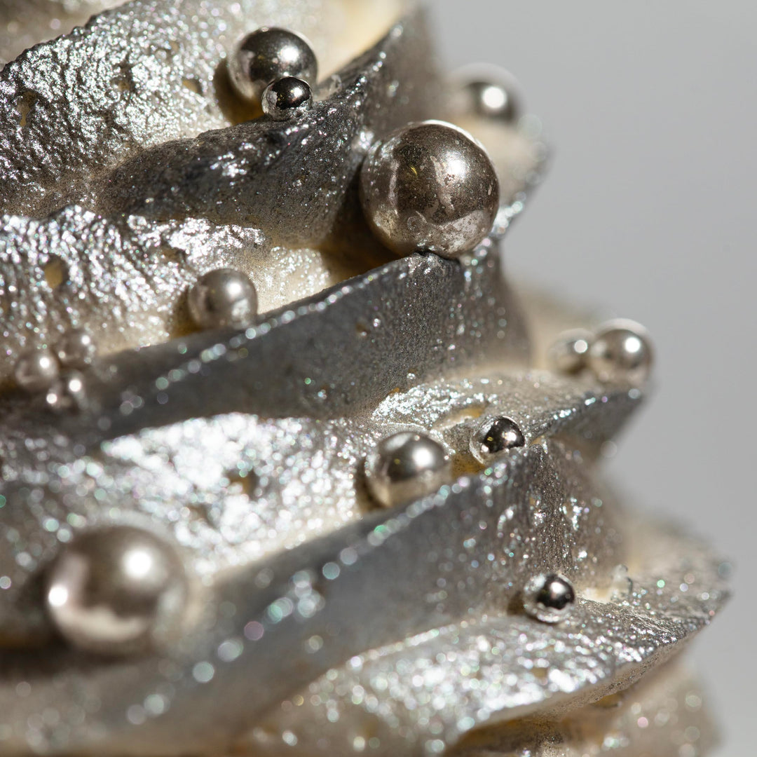 PME - Silver Sugar Pearls Edible Cake Decorations (25g, 2.3mm)
