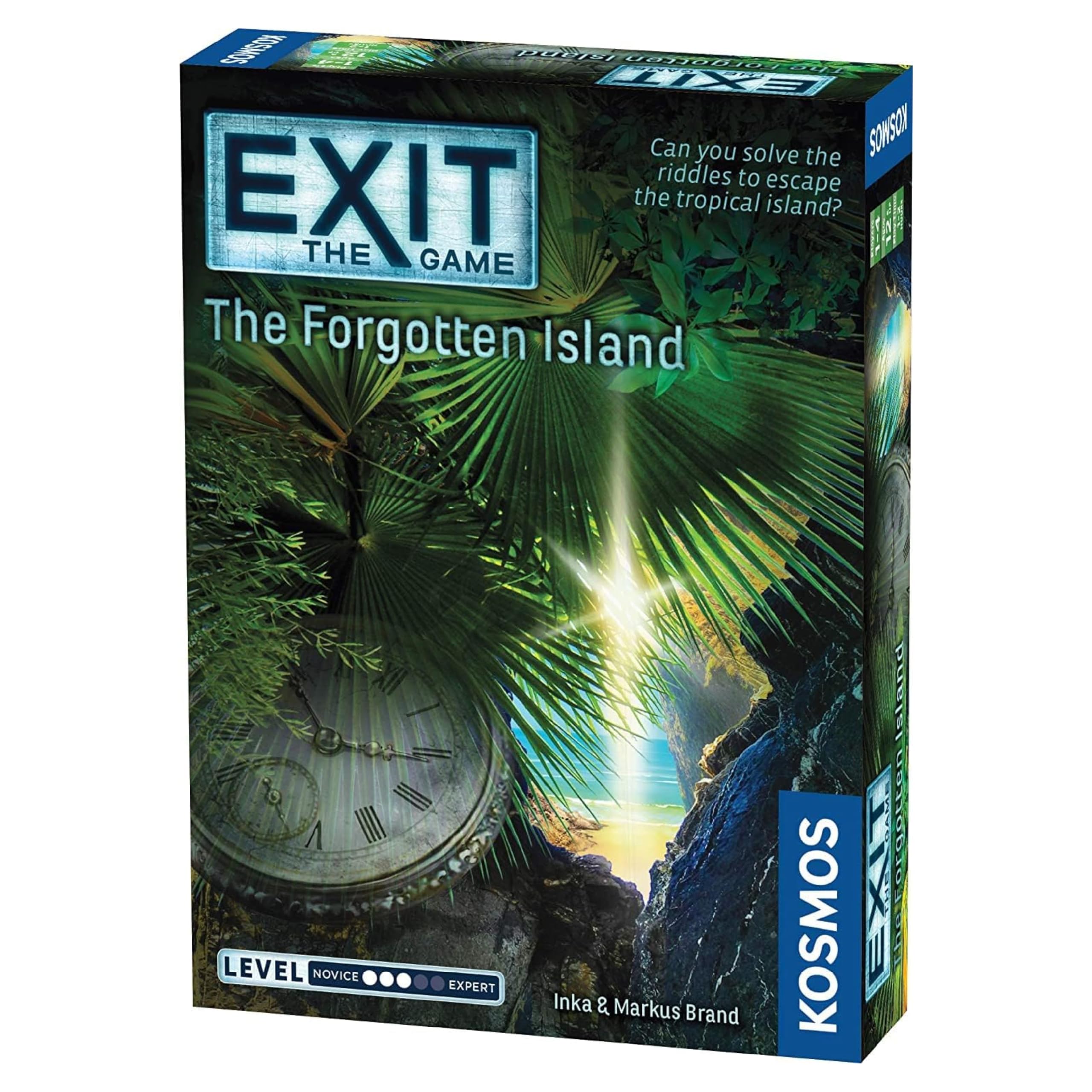 Thames & Kosmos EXIT: The Forgotten Island – Escape Room Card Game for 1-4 Players