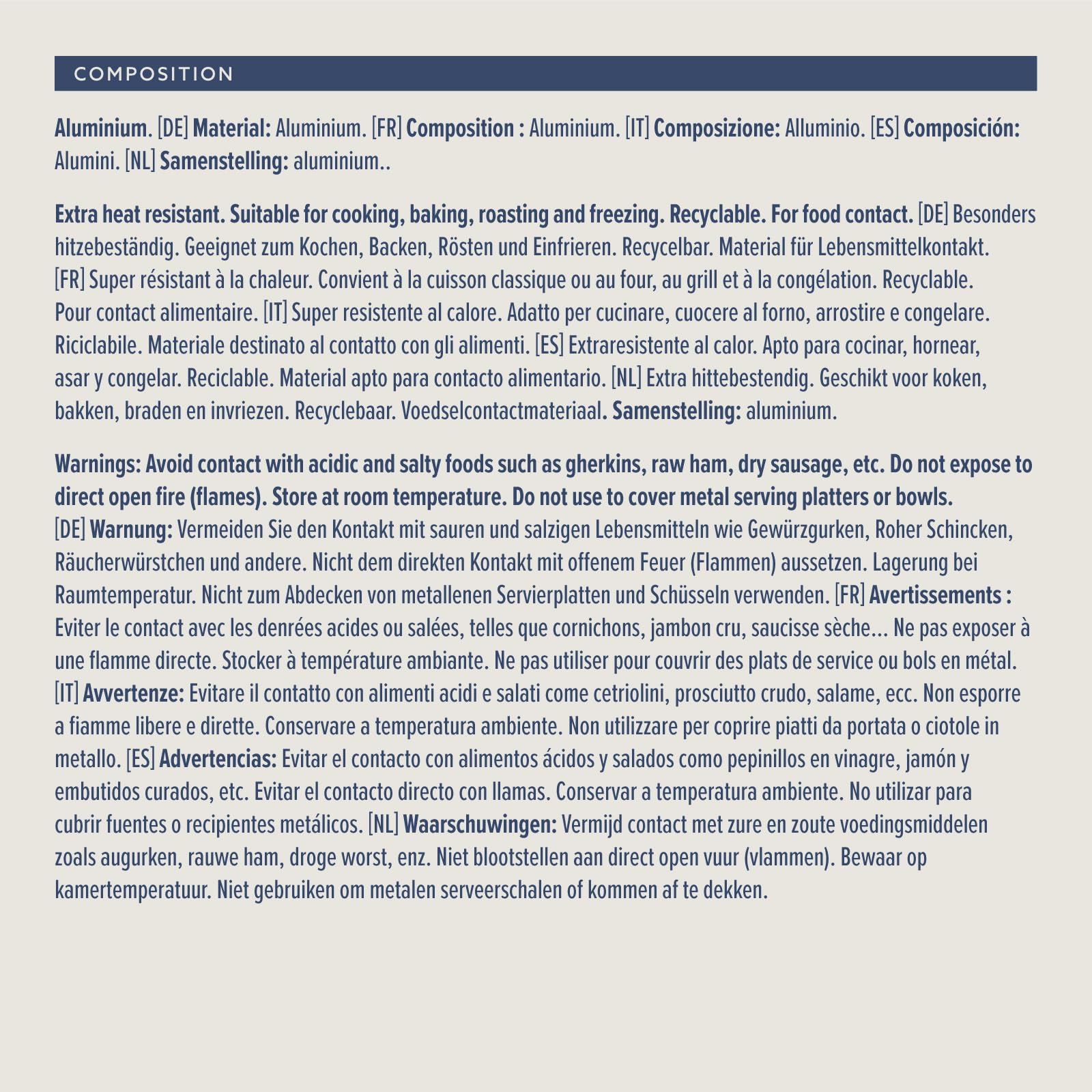 by Amazon Aluminium Foil Roll, 30m x 29cm, Recyclable, Easy-Cut System for Cooking, Baking, Freezing 4