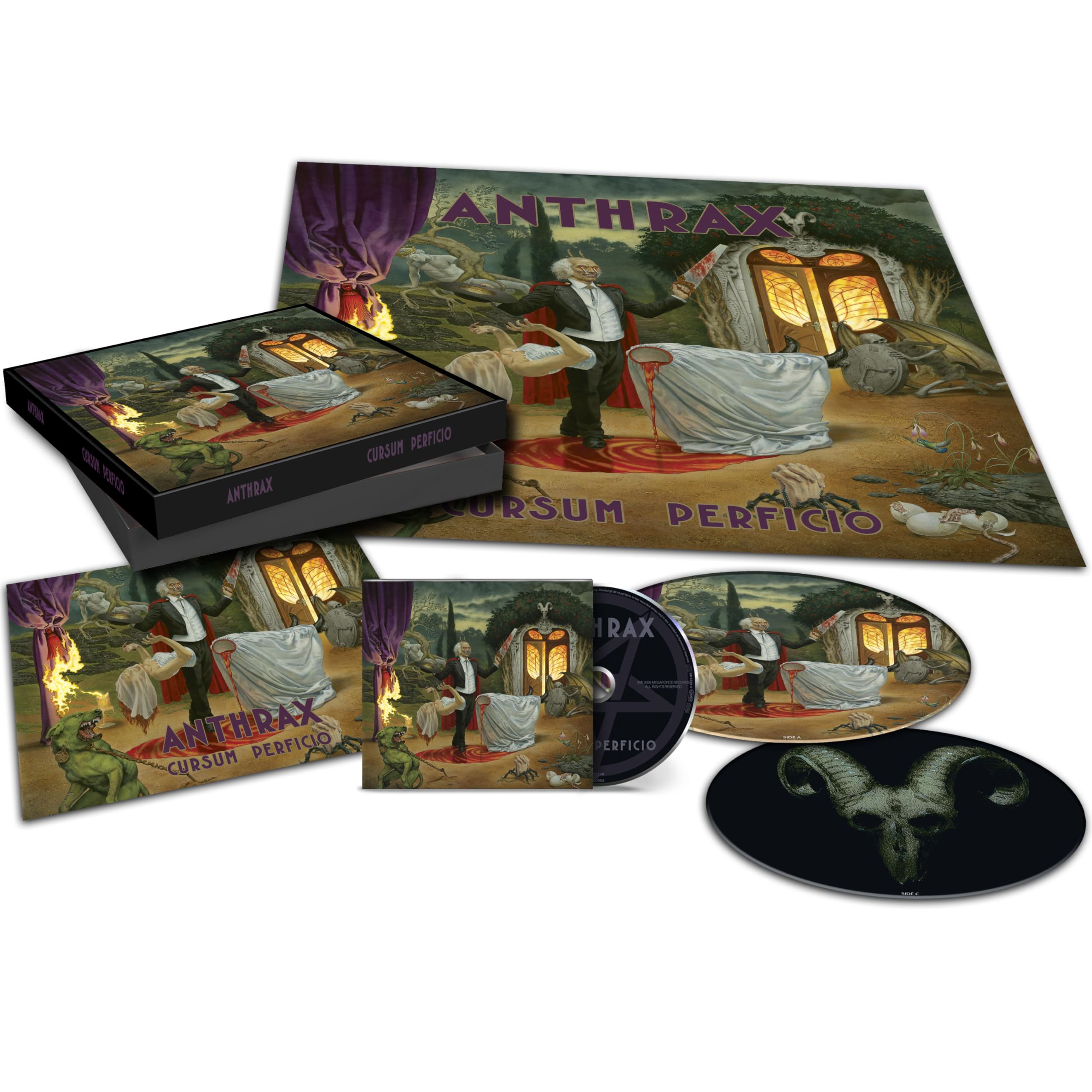 Anthrax - Cursum Perficio [Digipak CD, Picture Disc LP] 1