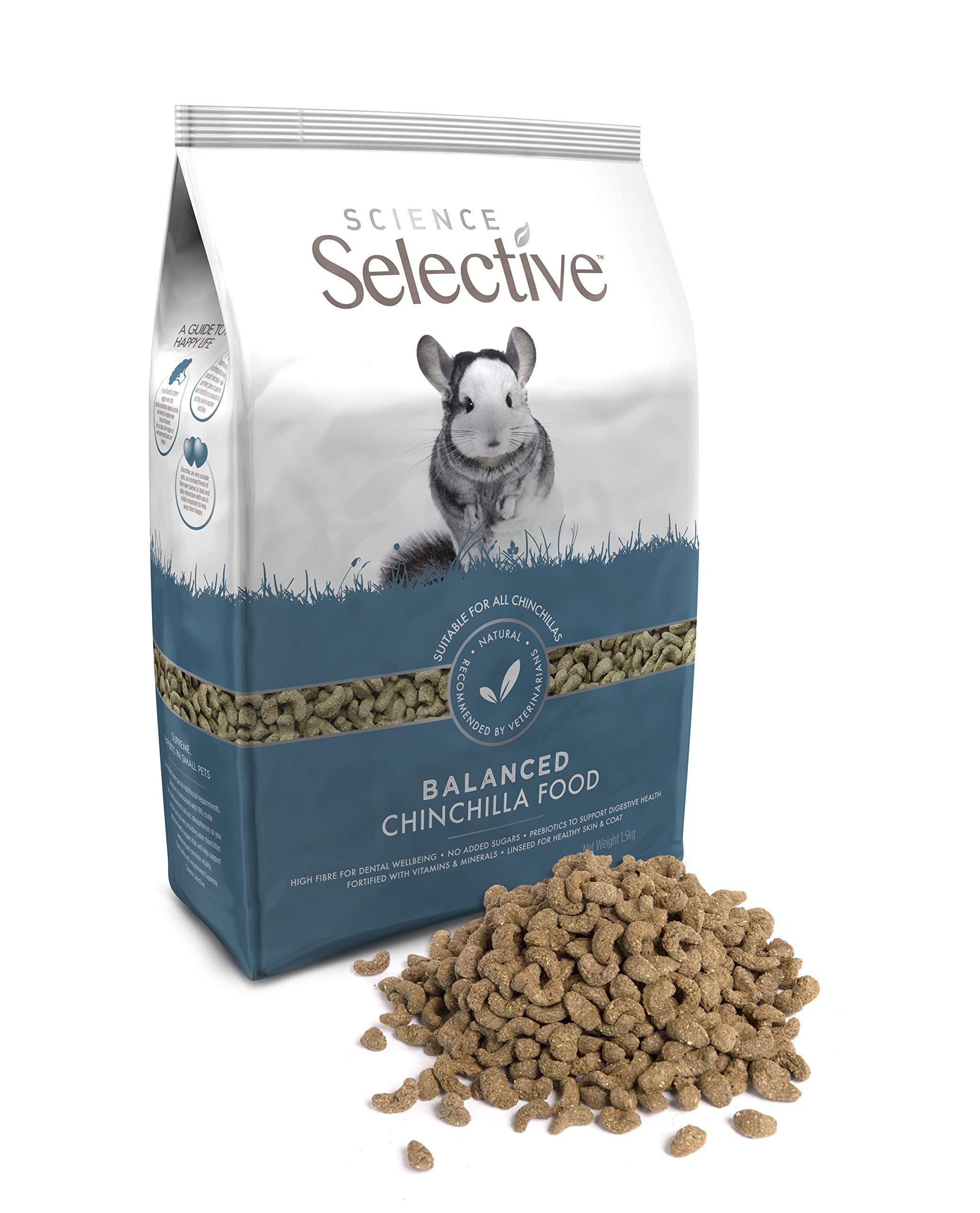 Supreme Science Selective Chinchilla Food 1.5kg 5