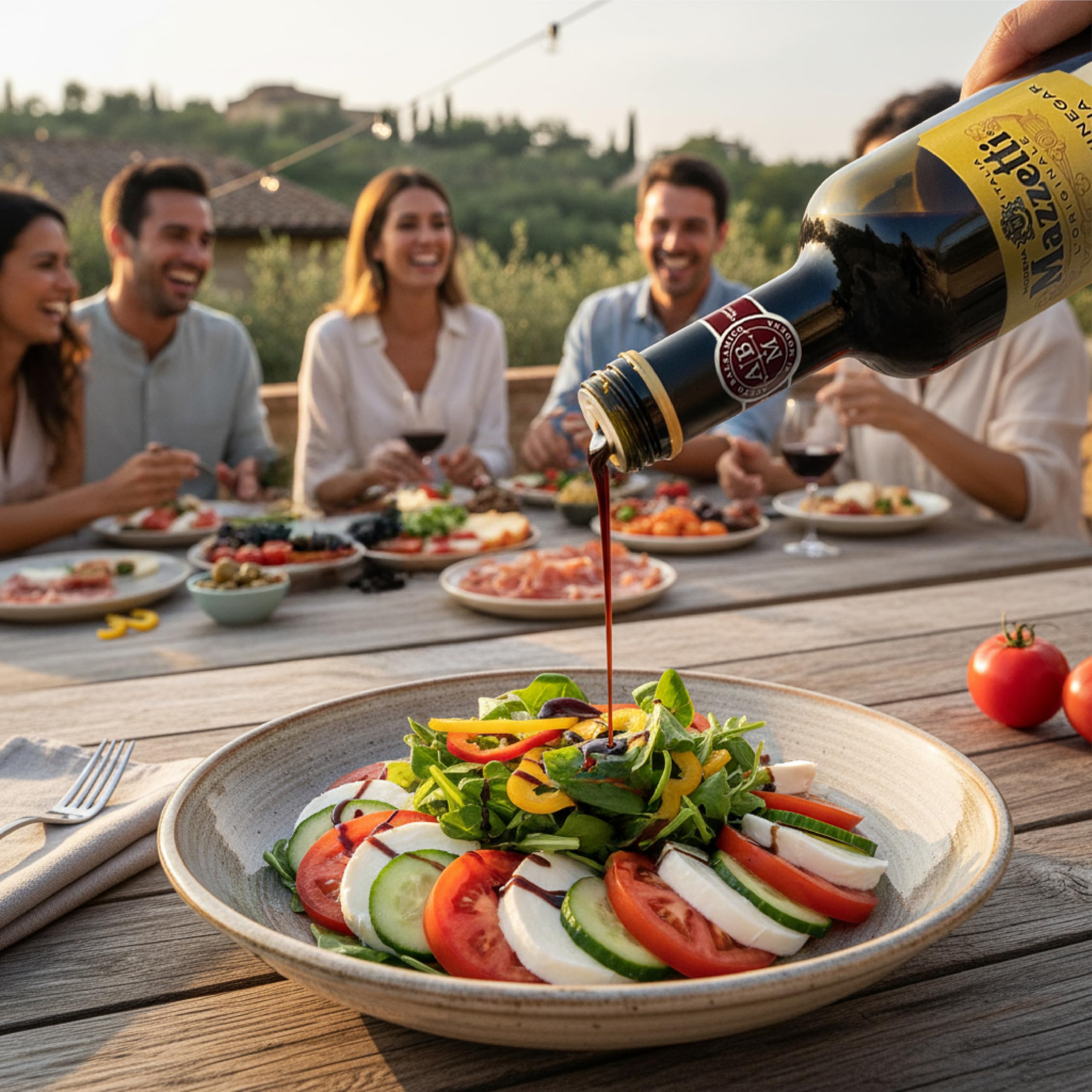 Mazzetti Balsamic Vinegar of Modena - Salad Series | 6% Acidity | 250ml 5
