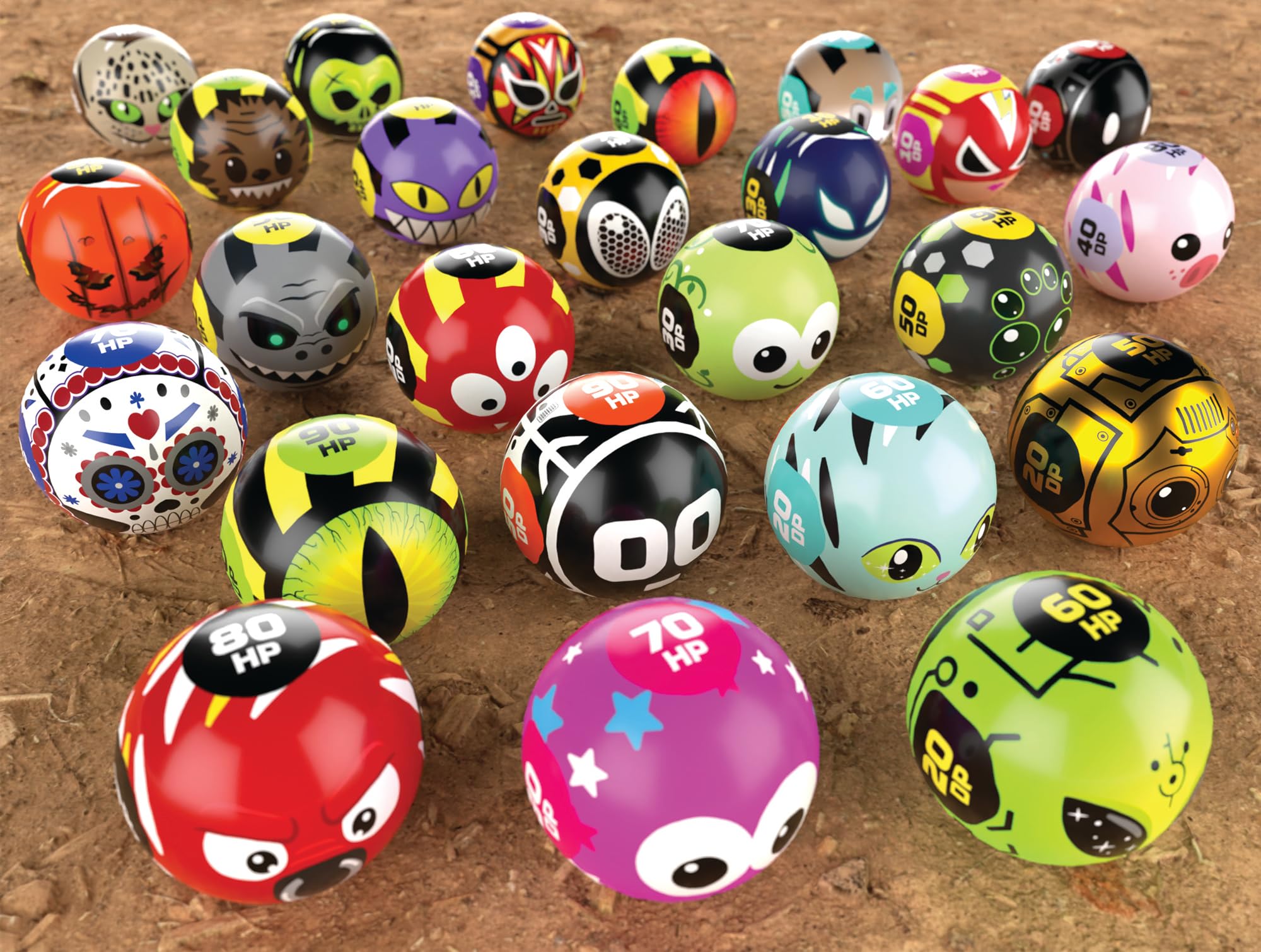 Freak Marbles Blind Pack - Collectible Character Figures with Unique Powers and Skins 11