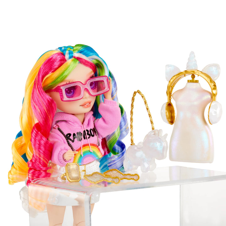 Rainbow High Creative Crystals Amaya - 28 cm Fashion Doll with DIY Crystal Accessory Kit