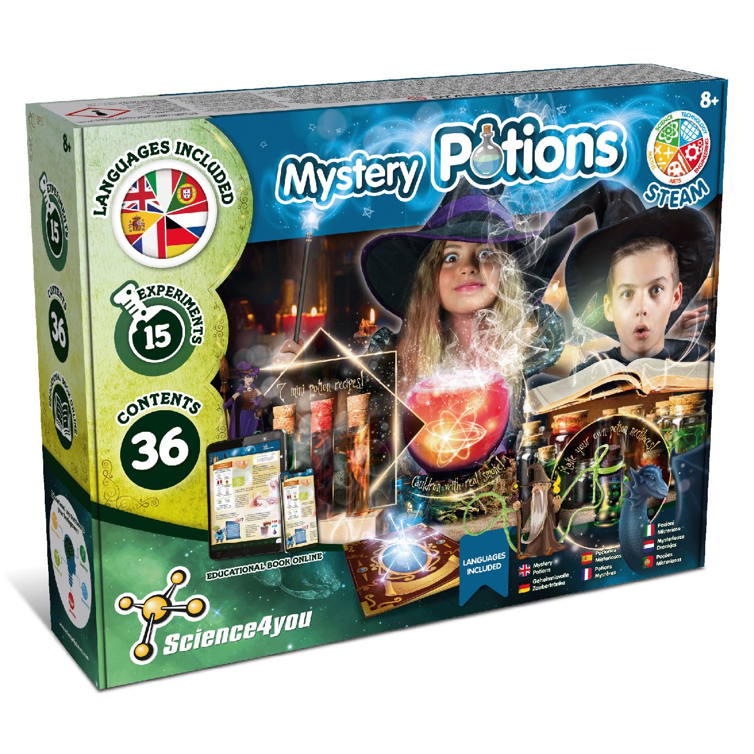 Science4you Magic Potions - Potion Making Kit for Kids 7+ Years 1