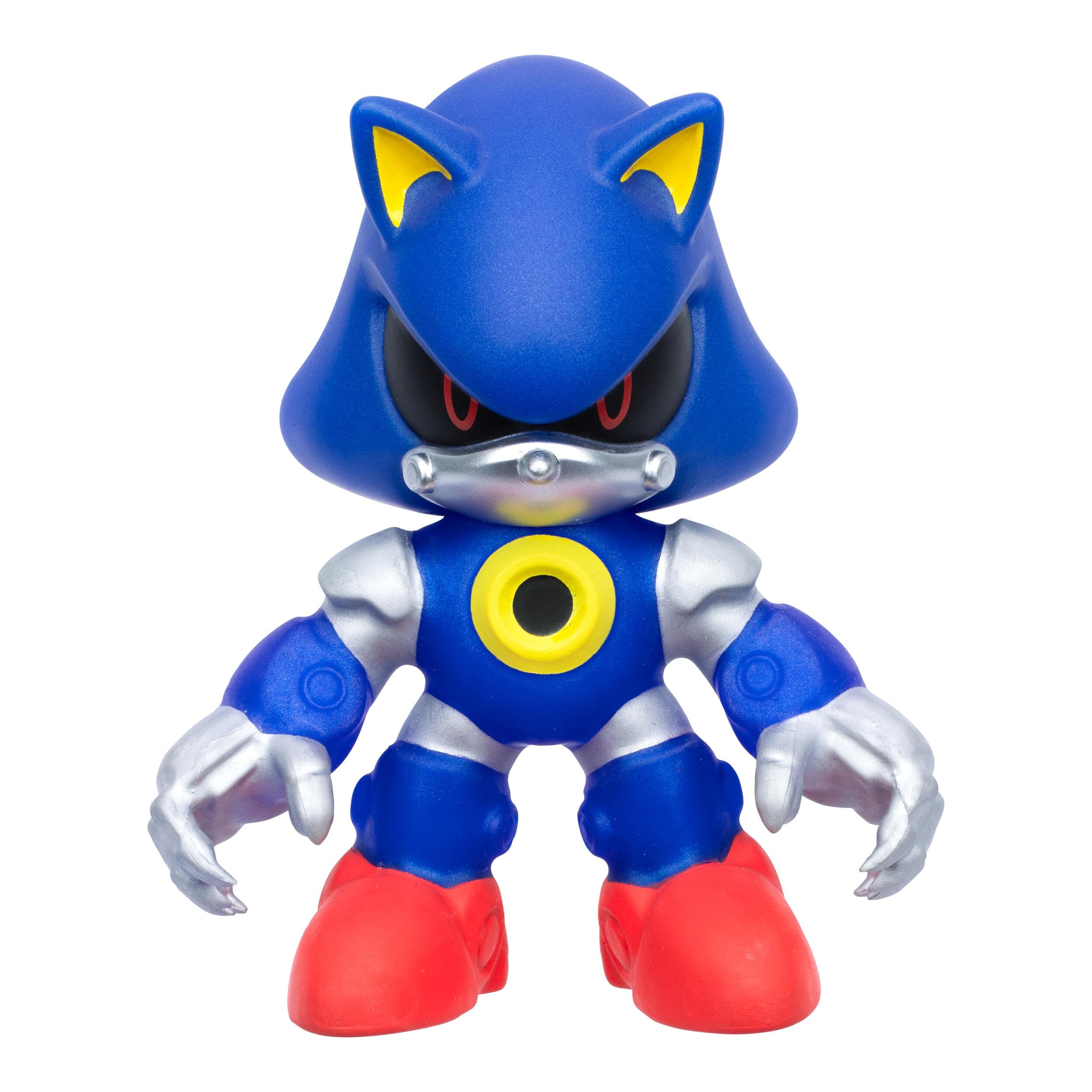 Heroes of Goo Jit Zu Metal Sonic Action Figure | Stretches up to 3x Size | 4+ Years
