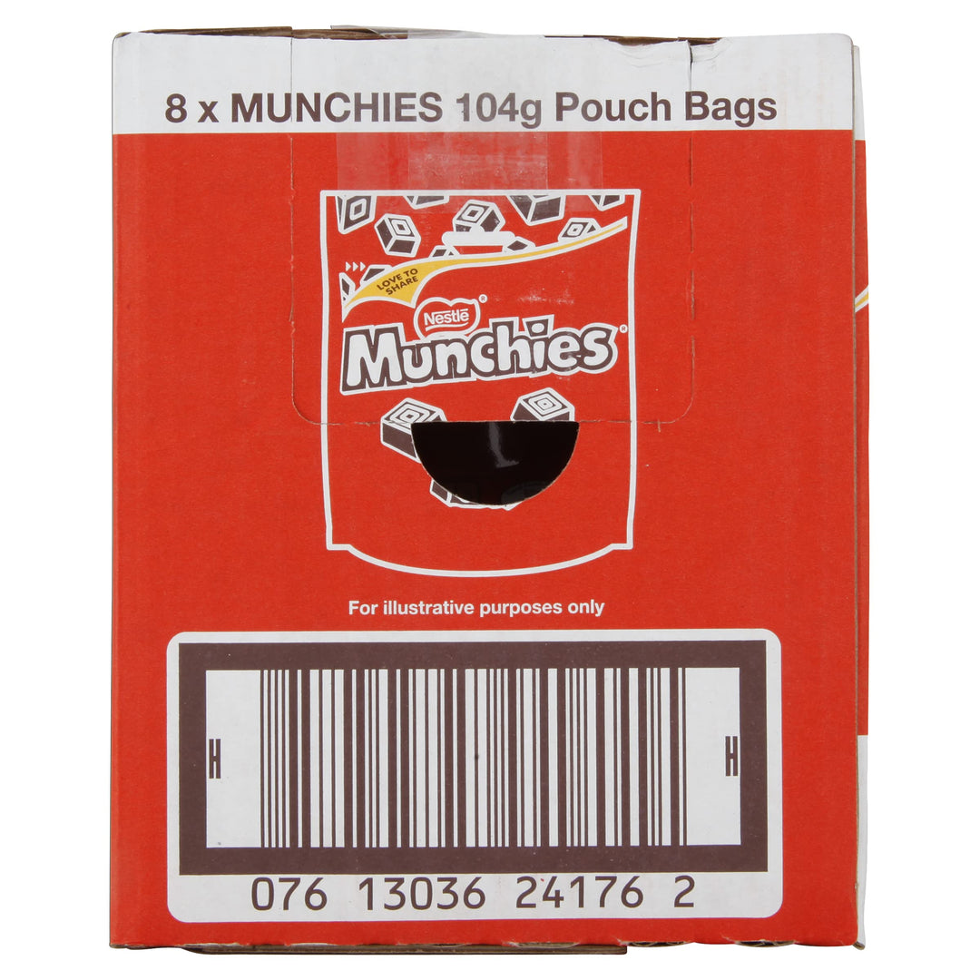 Munchies Milk Chocolate and Caramel Sharing Bag, 104g