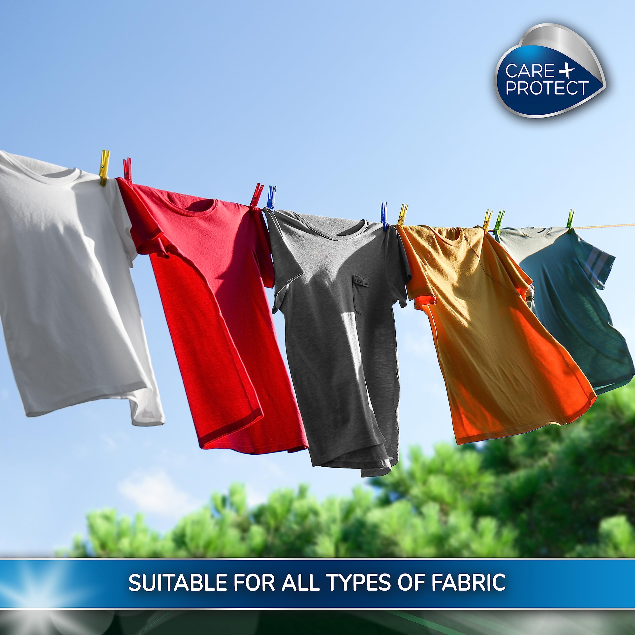 CARE + PROTECT ECO+ Laundry Detergent - Liquid - for Machine and Hand Washing - White 2