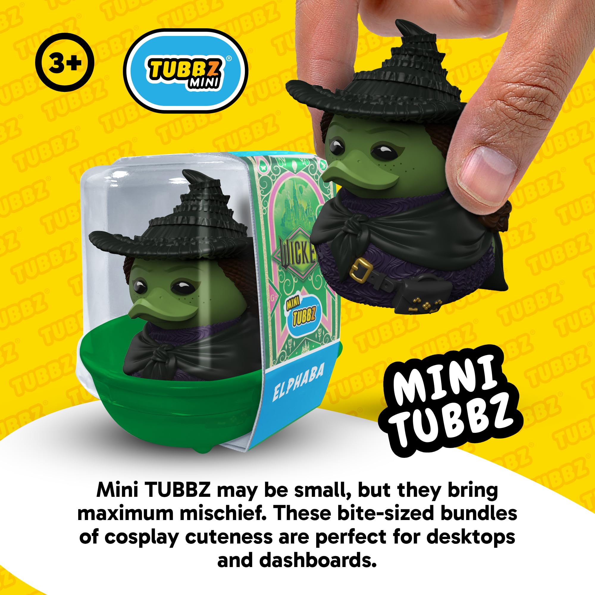 TUBBZ Mini Collectible Figure - Travel Australia Cosplaying Rubber Duck | 5 cm Vinyl Statue 3