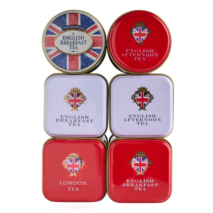New English Teas - British Mini Tin Tea Selection 140 g