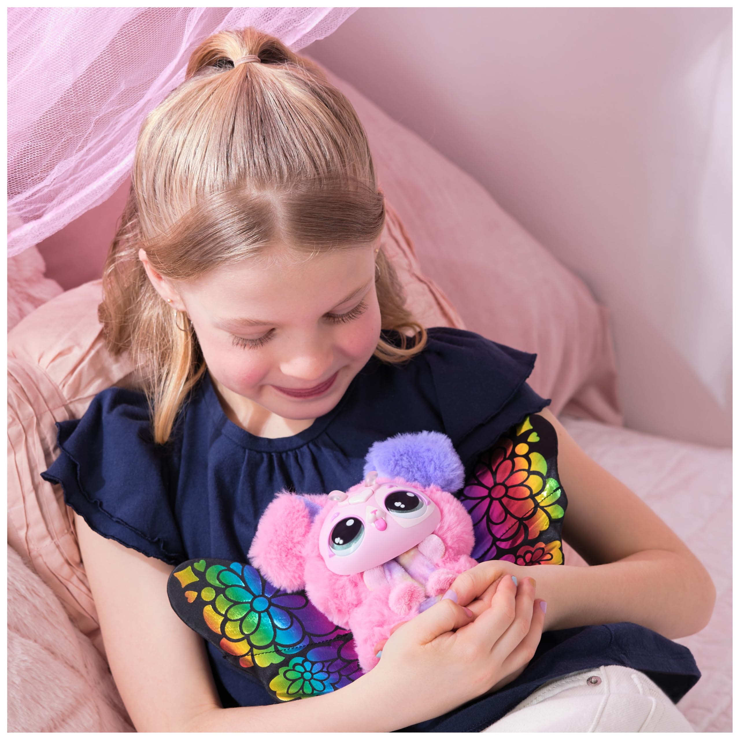 HATCHIMALS Bloomables Puppyfly Surprise Interactive Toy with Flower and Accessories 18