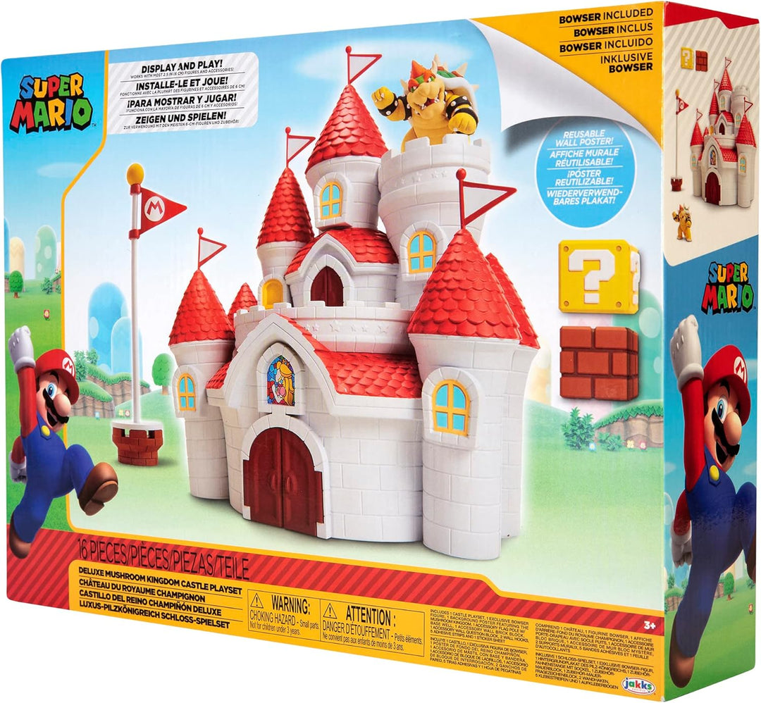 Super Mario - Nintendo Switch Mushroom Kingdom Deluxe Playset (2023)