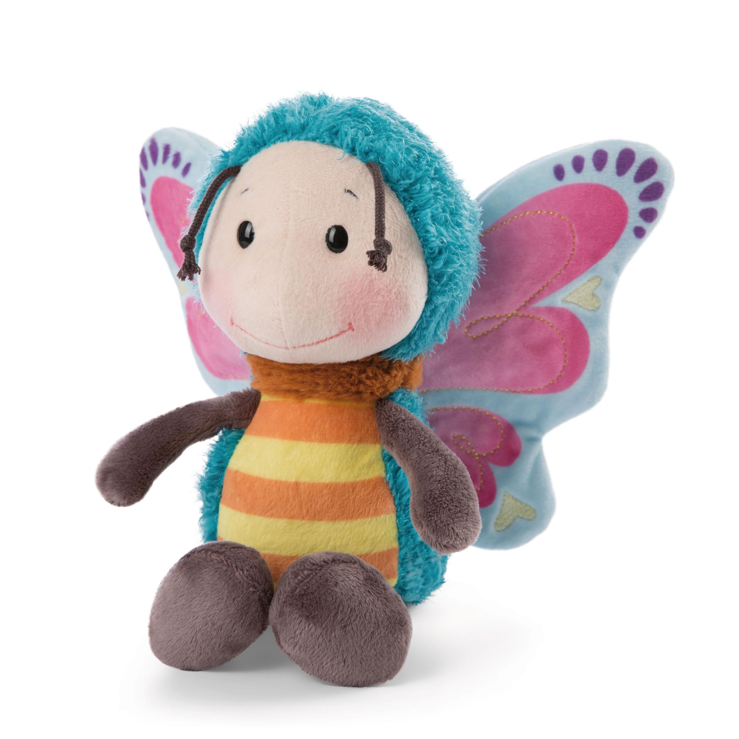 Nici Soft Toy Butterfly - 18 cm Plush Stuffed Animal for Kids | Blue | Model 47939 5