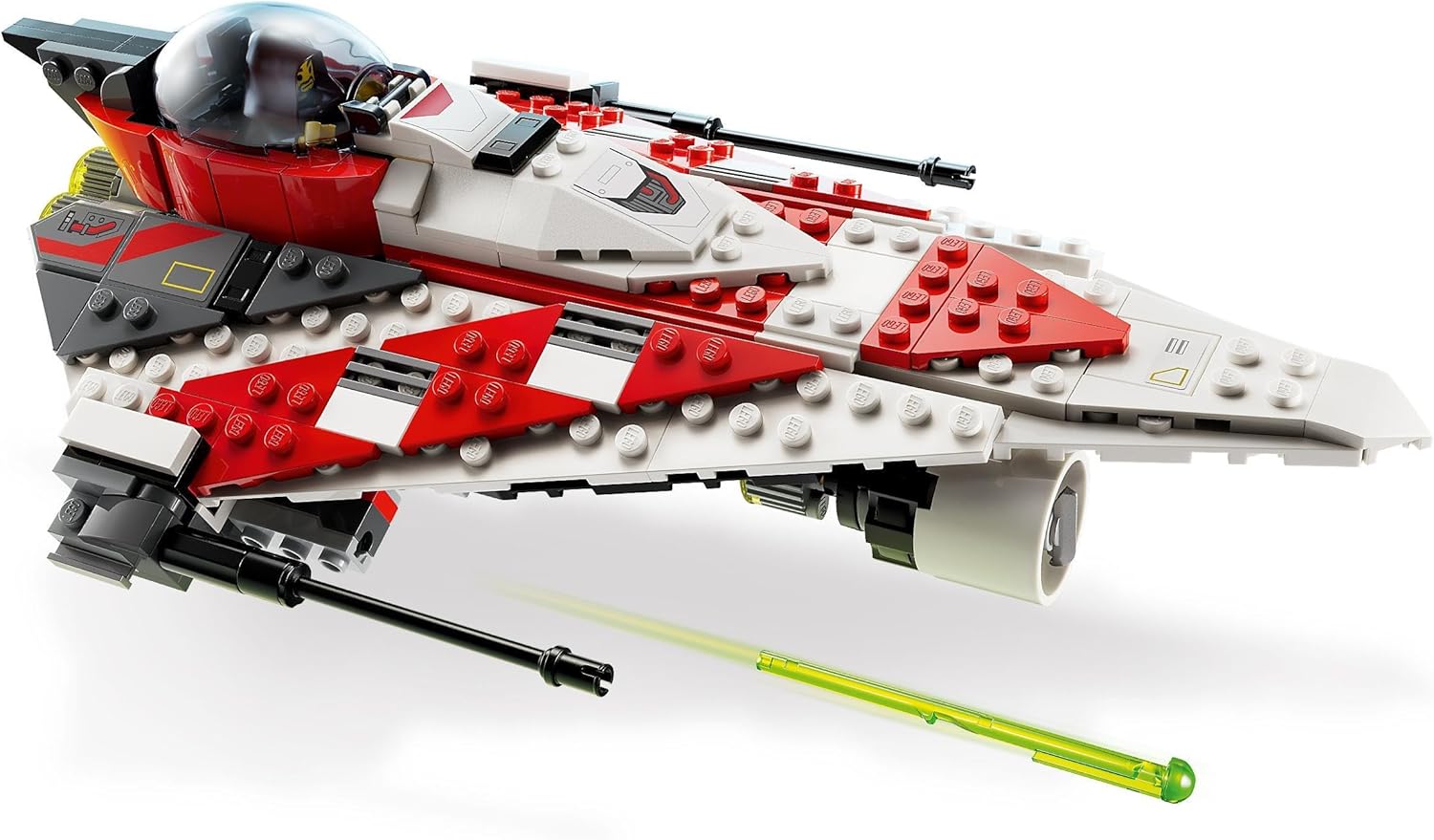 LEGO Star Wars Jedi Bob’s Starfighter Buildable Toy Vehicle - 305-Piece Set for Ages 8+ 3