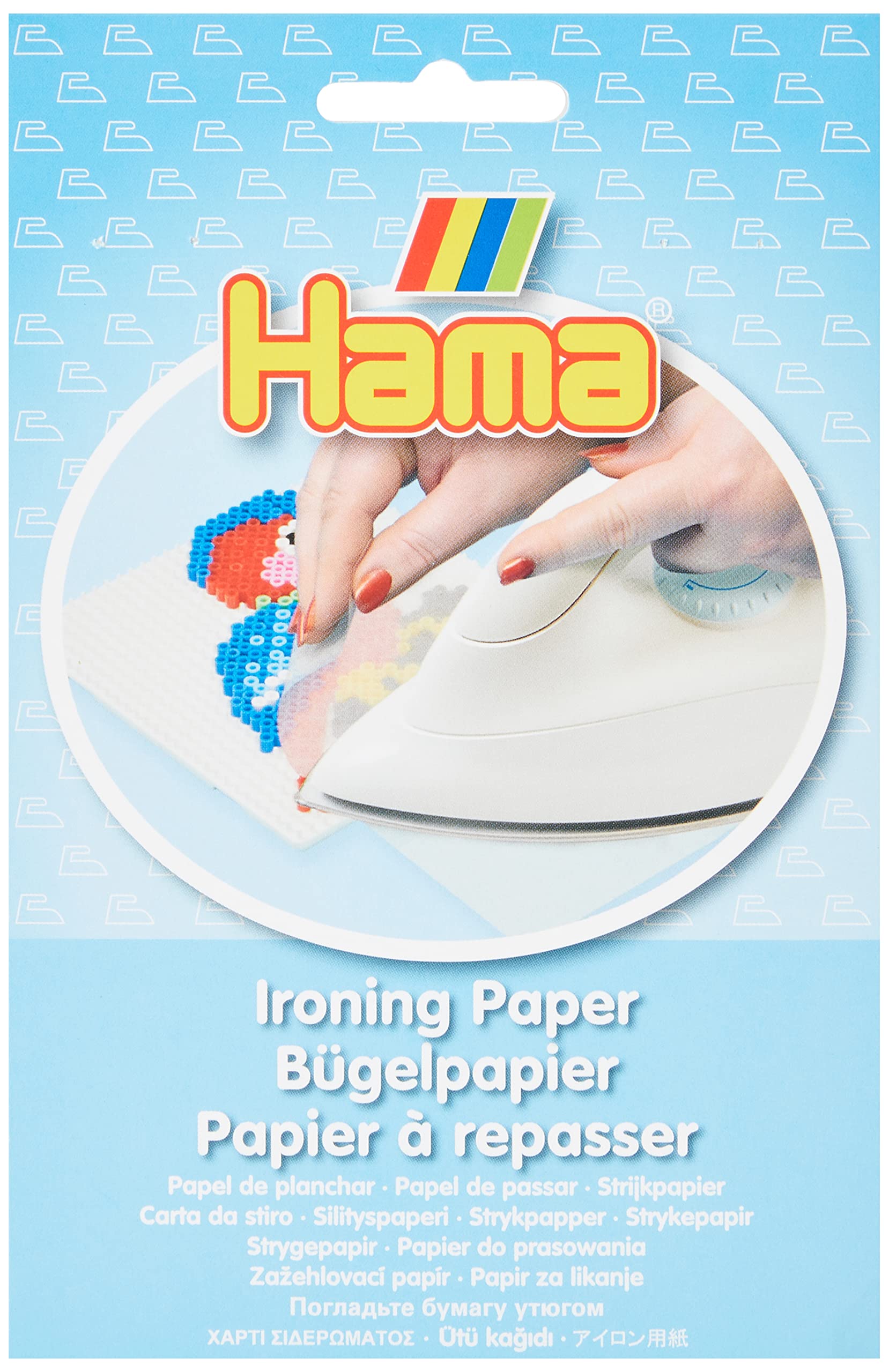 Hama Beads Ironing Paper - Heat-Resistant Crafting Accessory for Fusing Bead Designs 4