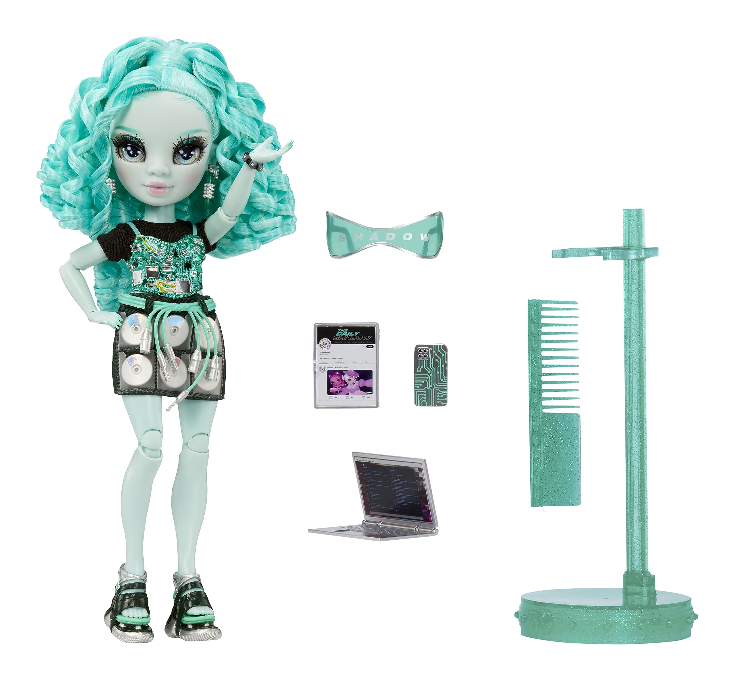 Rainbow High Shadow High Series 3 Berrie Skies Fashion Doll - 12 Inch, Green, Fully Articulated 2