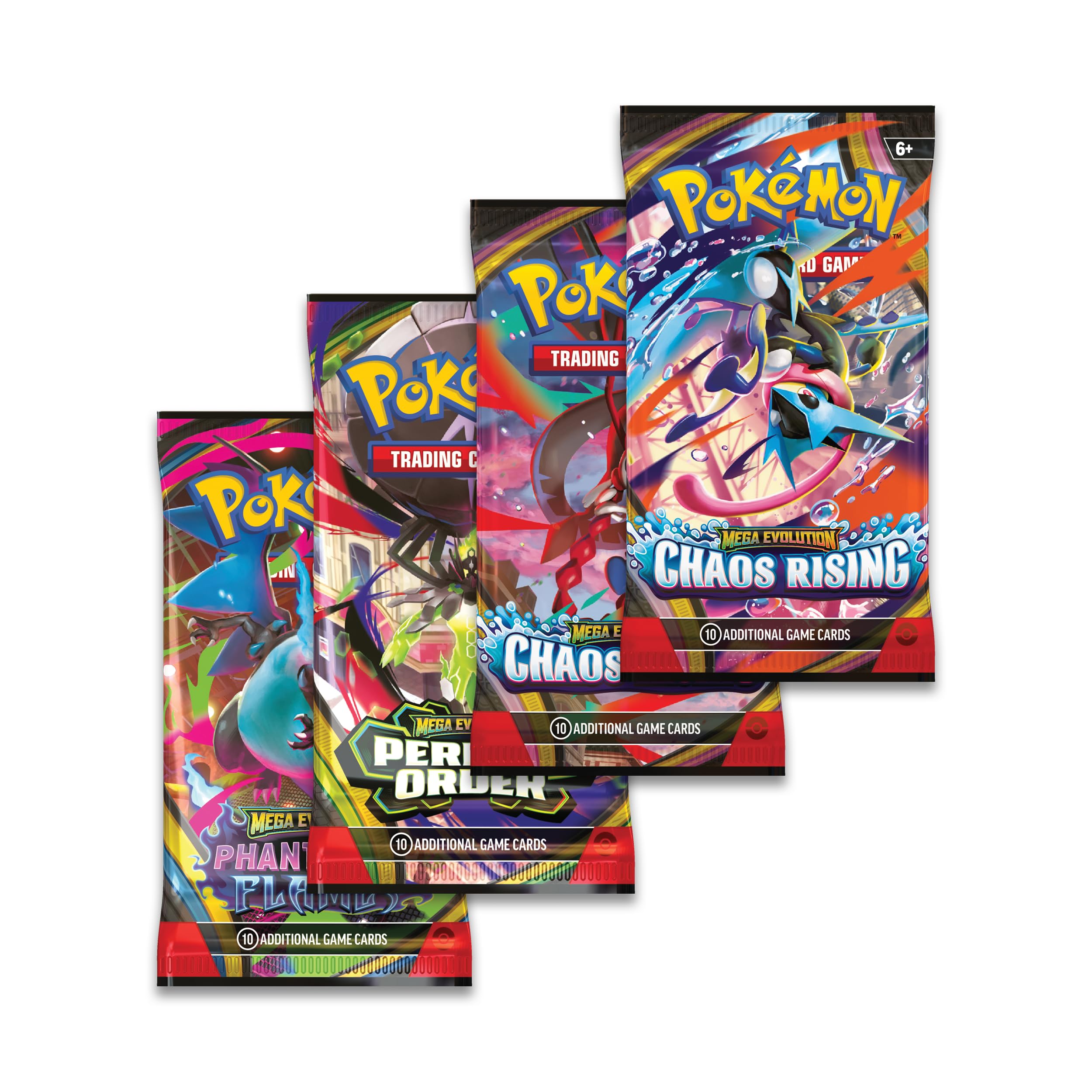 Pokémon TCG: Mega Moonlit Tin - Mega Clefable ex (4 Booster Packs + 1 Foil Promo)