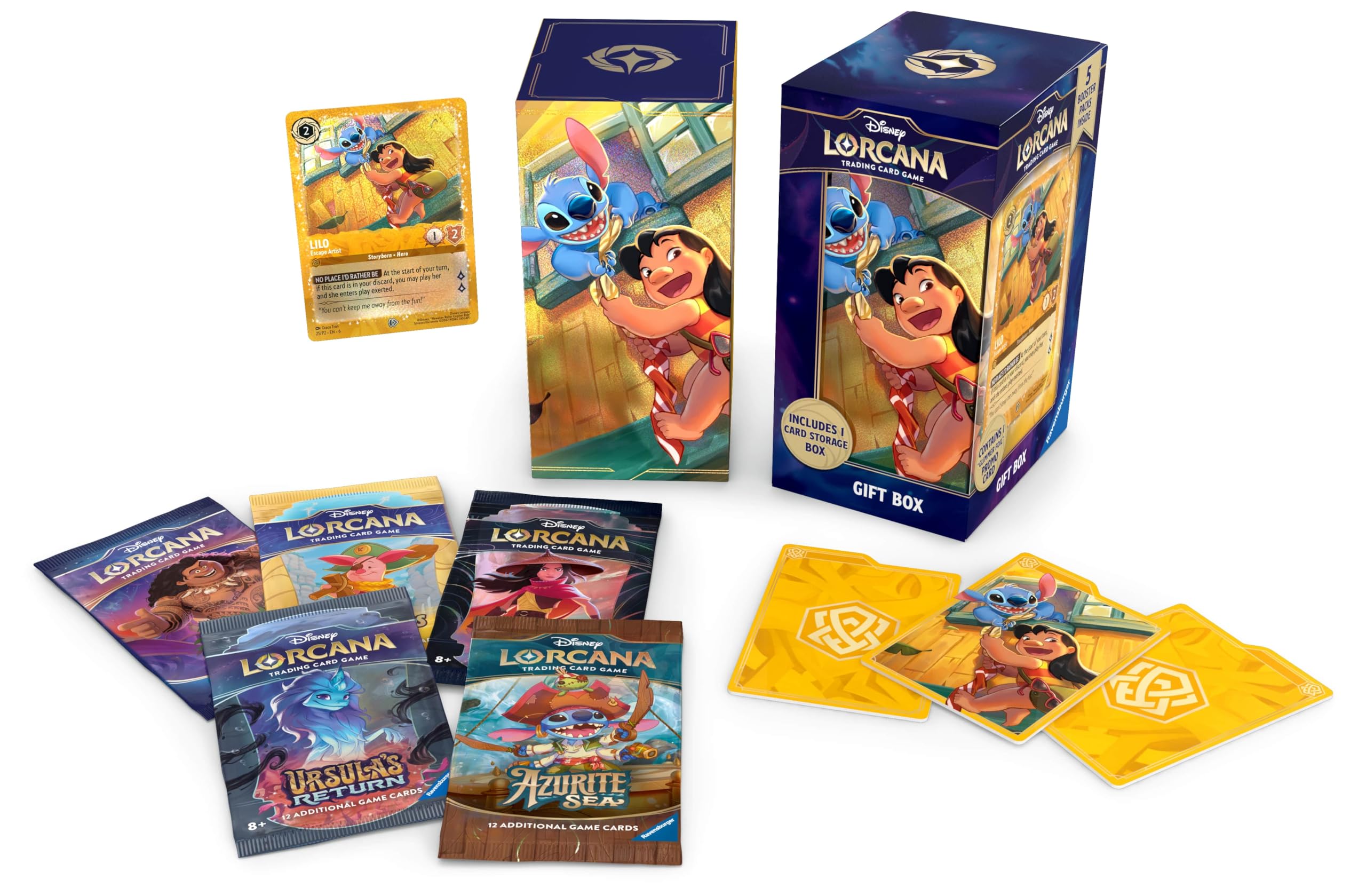 Ravensburger Disney Lorcana Trading Card Game Gift Set | Age 8+ | English