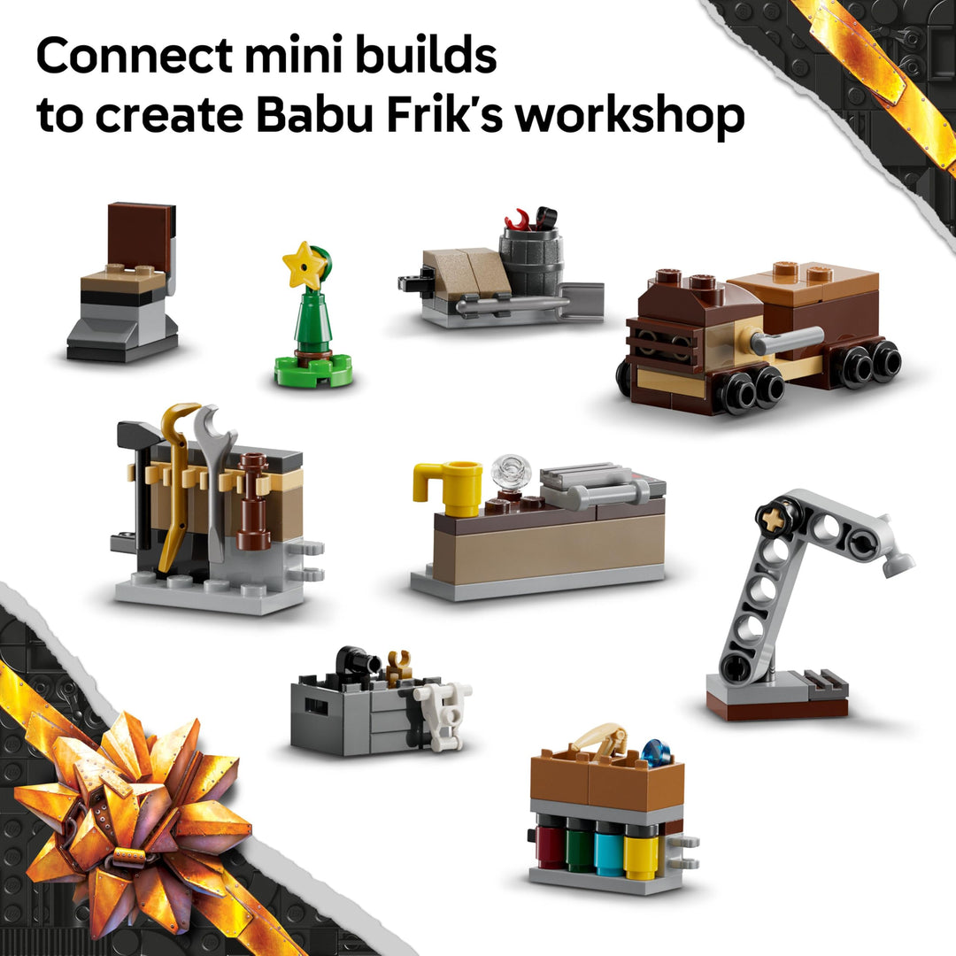 LEGO Star Wars Advent Calendar 2025 - 263-Piece Building Set for 6+ Year Olds