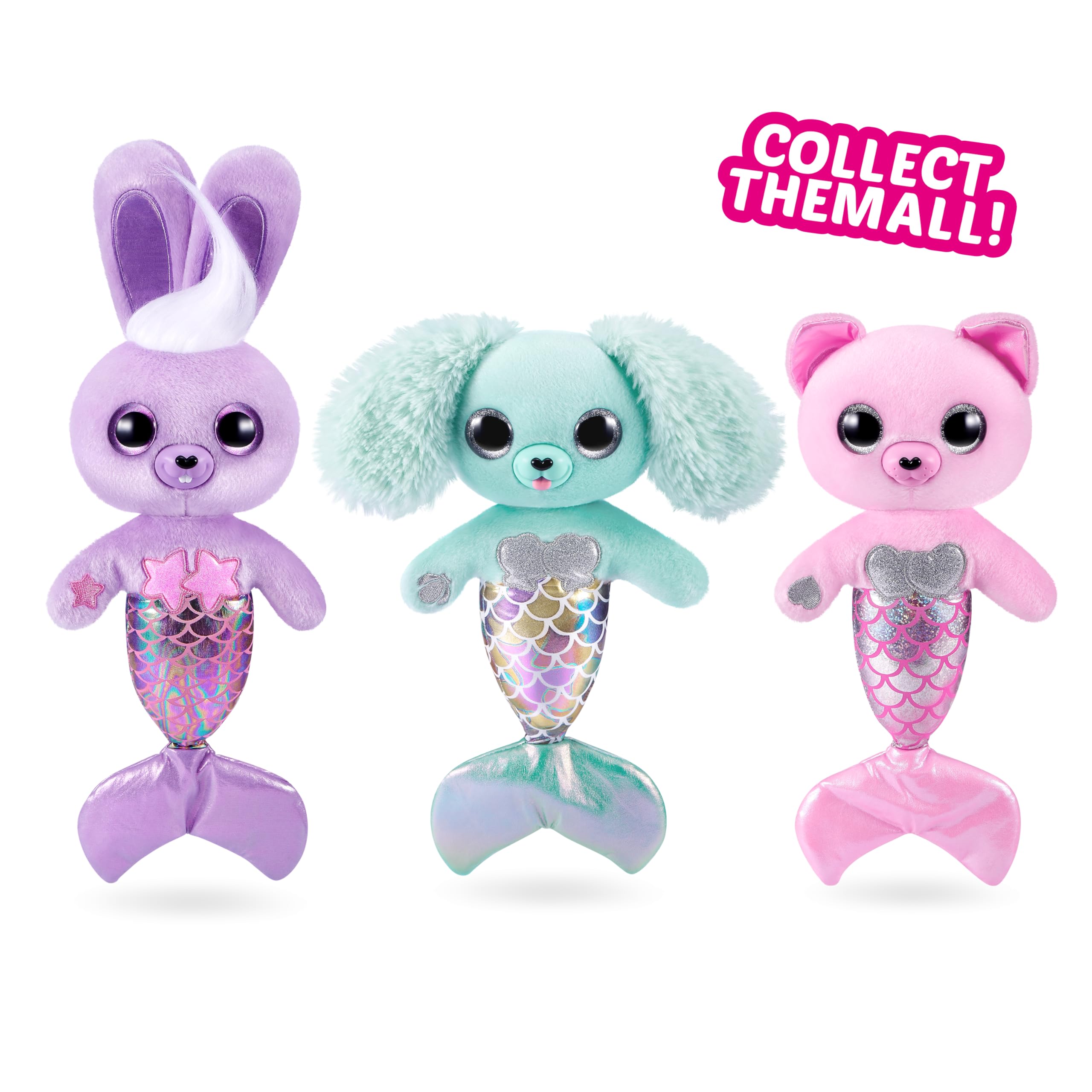 Pets Alive Furmaids by ZURU - Electronic Soft Mermaid Plush Toy with Lights & Sounds (Green) 5
