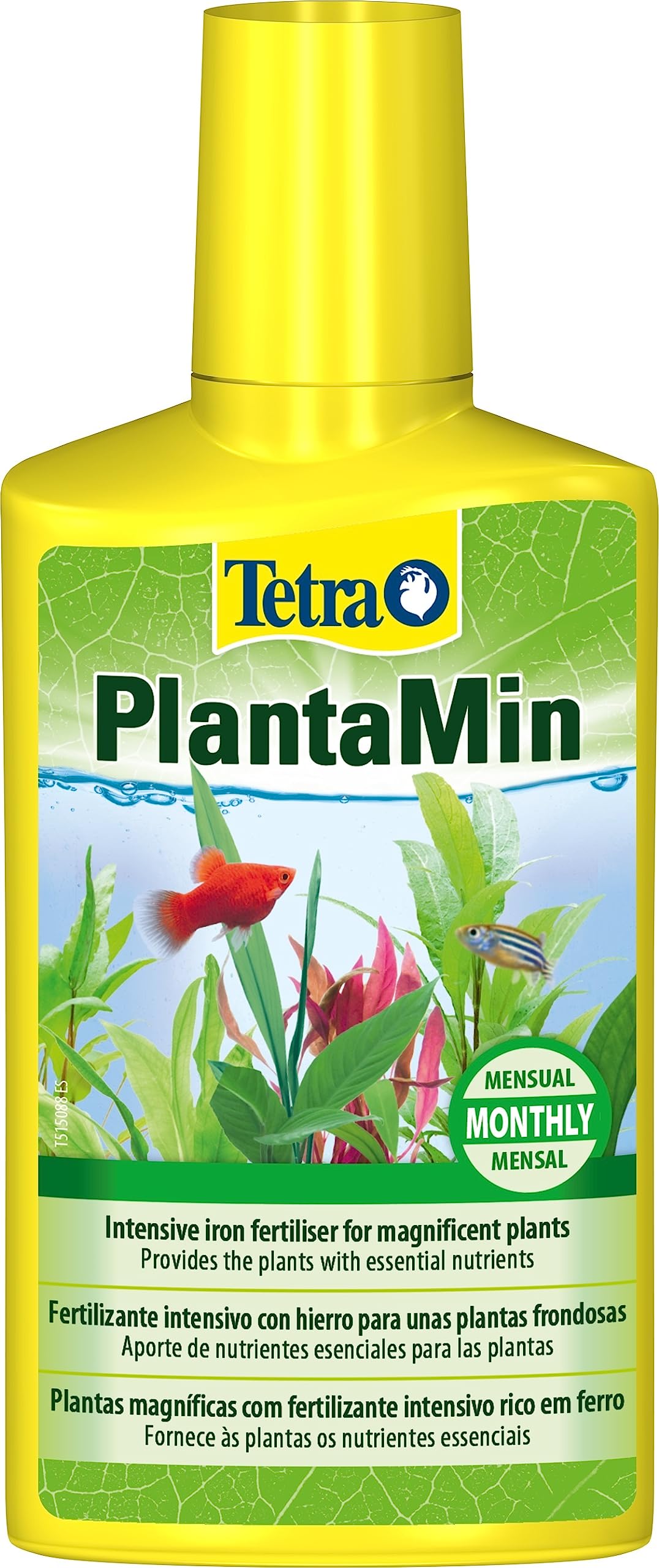 Tetra PlantaMin Universal Liquid Iron Intensive Fertiliser for Aquarium Plants | 250ml