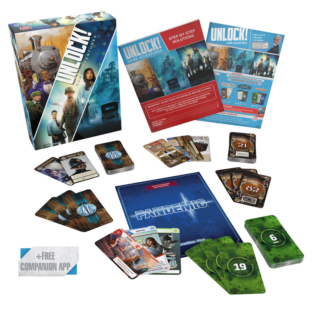 Space Cowboys Unlock! Game Adventures Board Game