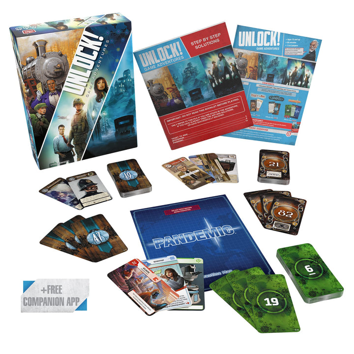 Space Cowboys Unlock! Game Adventures Board Game