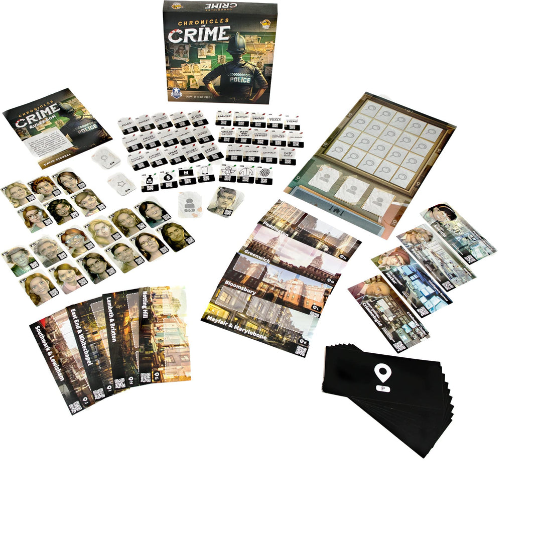 Lucky Duck Games Chronicles of Crime Board Game