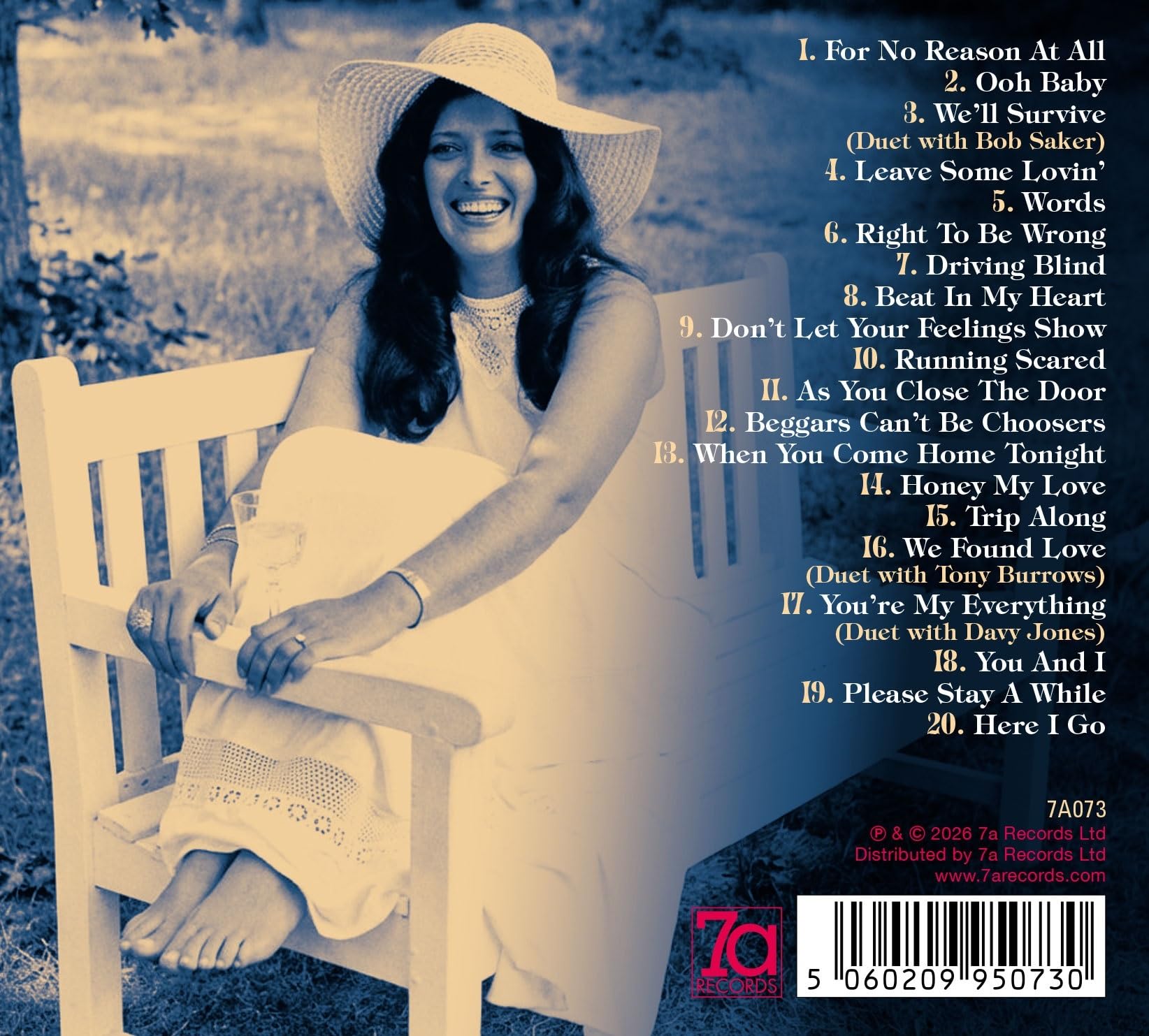 Sue Glover - For No Reason At All [CD] 2