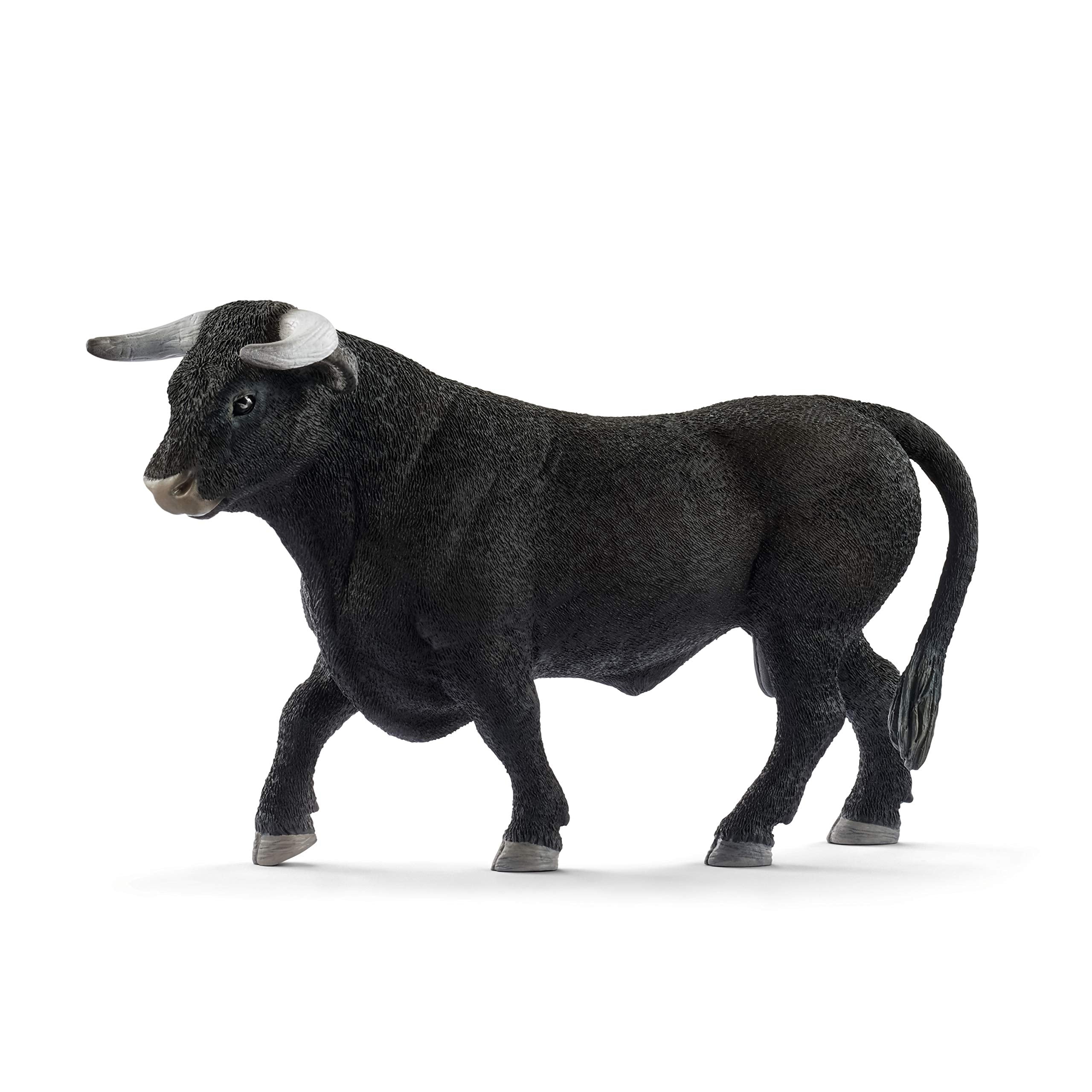 schleich 13875 Black Bull Figurine - Ages 3+