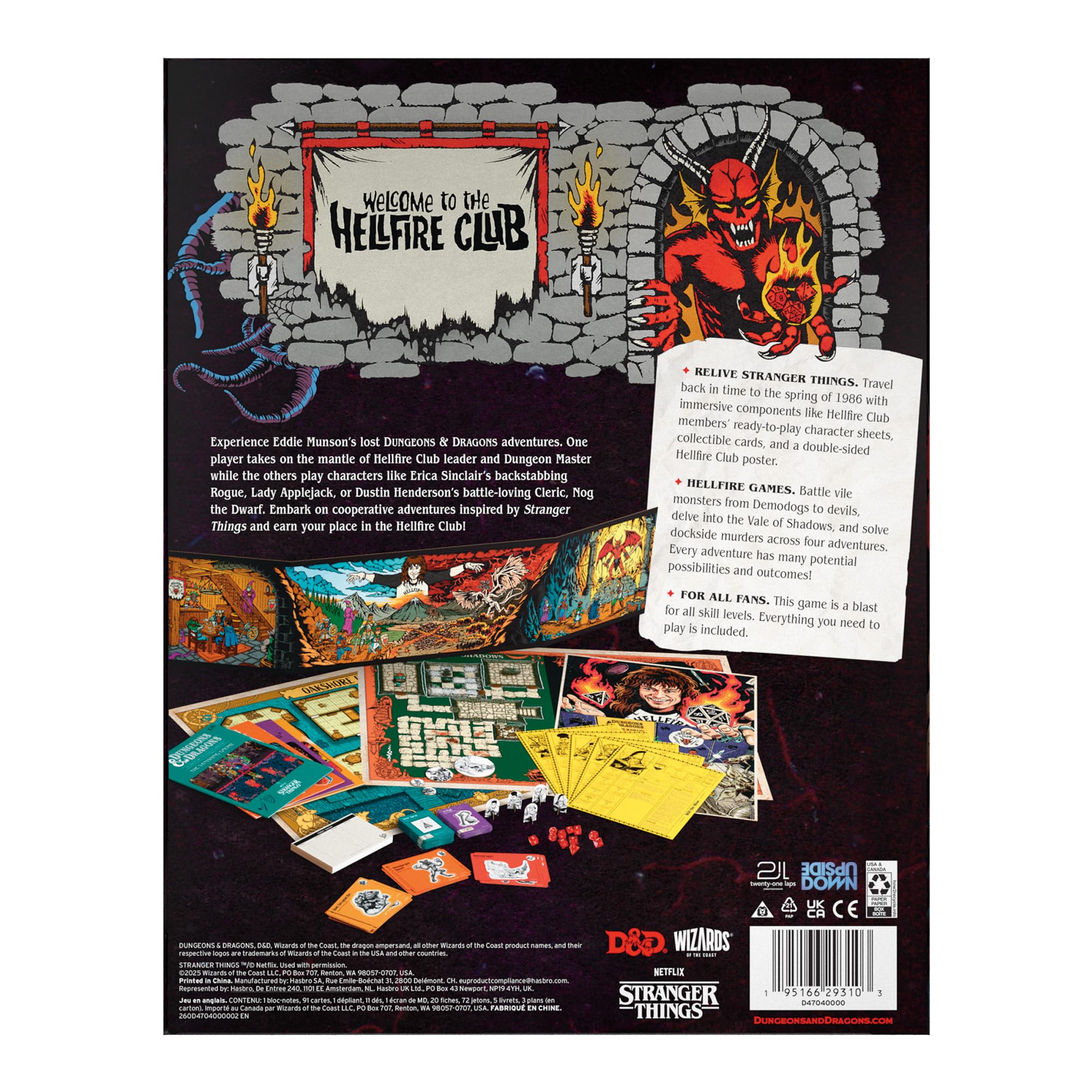 Dungeons & Dragons Stranger Things: Welcome to the Hellfire Club Adventure 4
