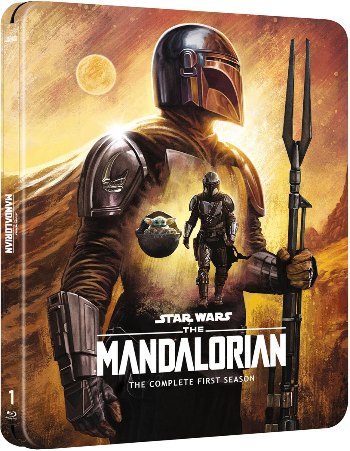 Mandalorian S1 Steelbook UHD & Blu ray [Blu-ray]