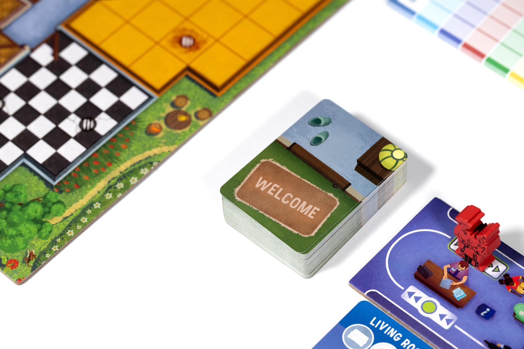 Alley Cat Games Happy Home Strategy Home Decoration Polyomino Game