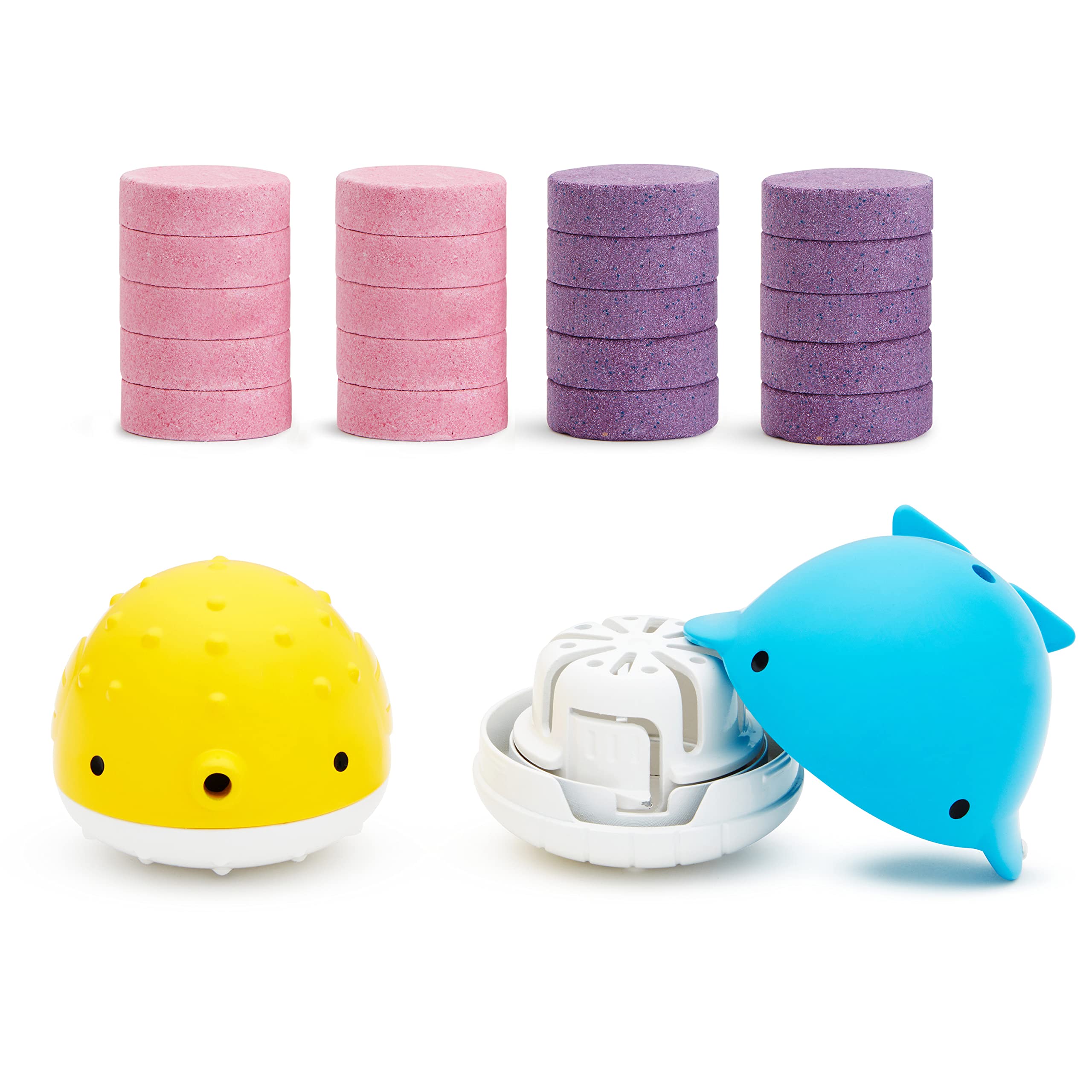 Munchkin - Colour Buddies Bath Bomb Toy Set for Toddlers 24M+