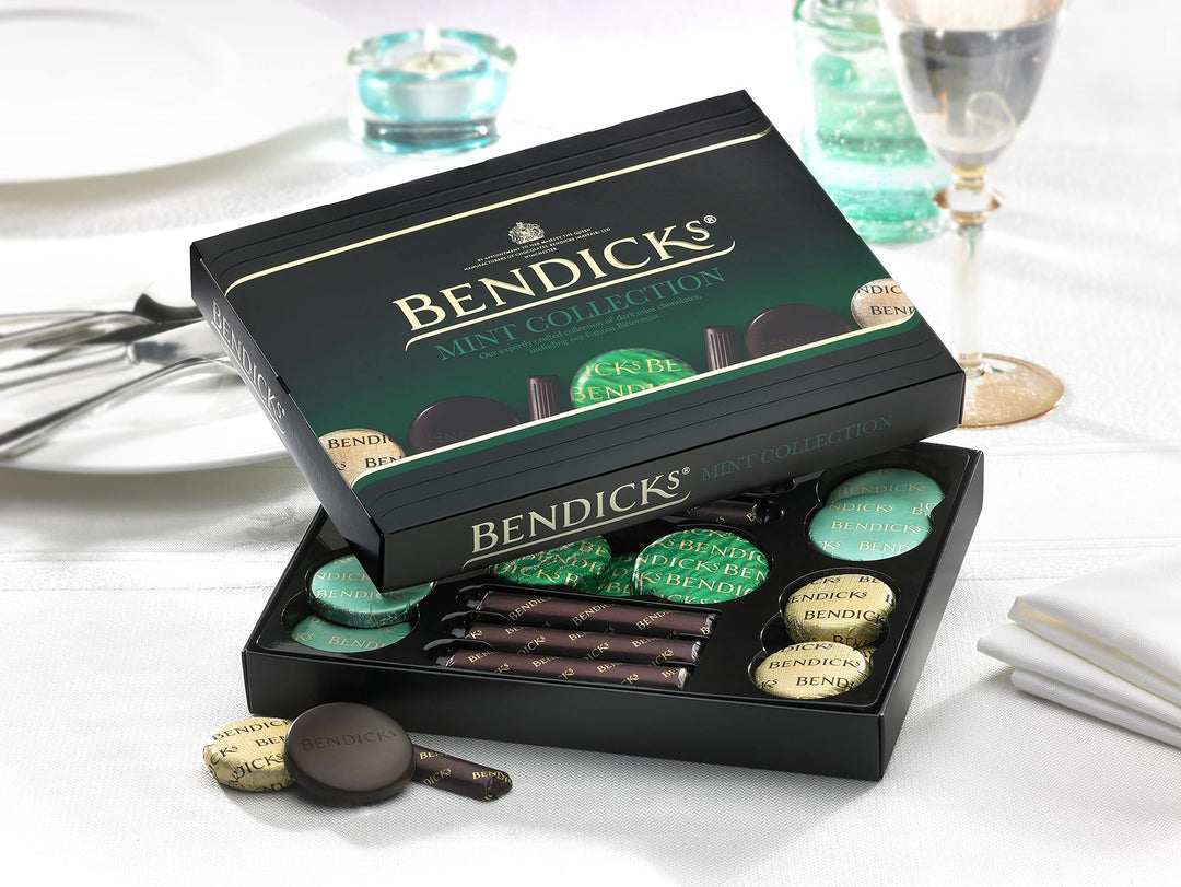 Bendicks Chocolate Mint Collection - Dark Chocolate Mints with Bittermints, Mint Crisps & Fondant, 200g